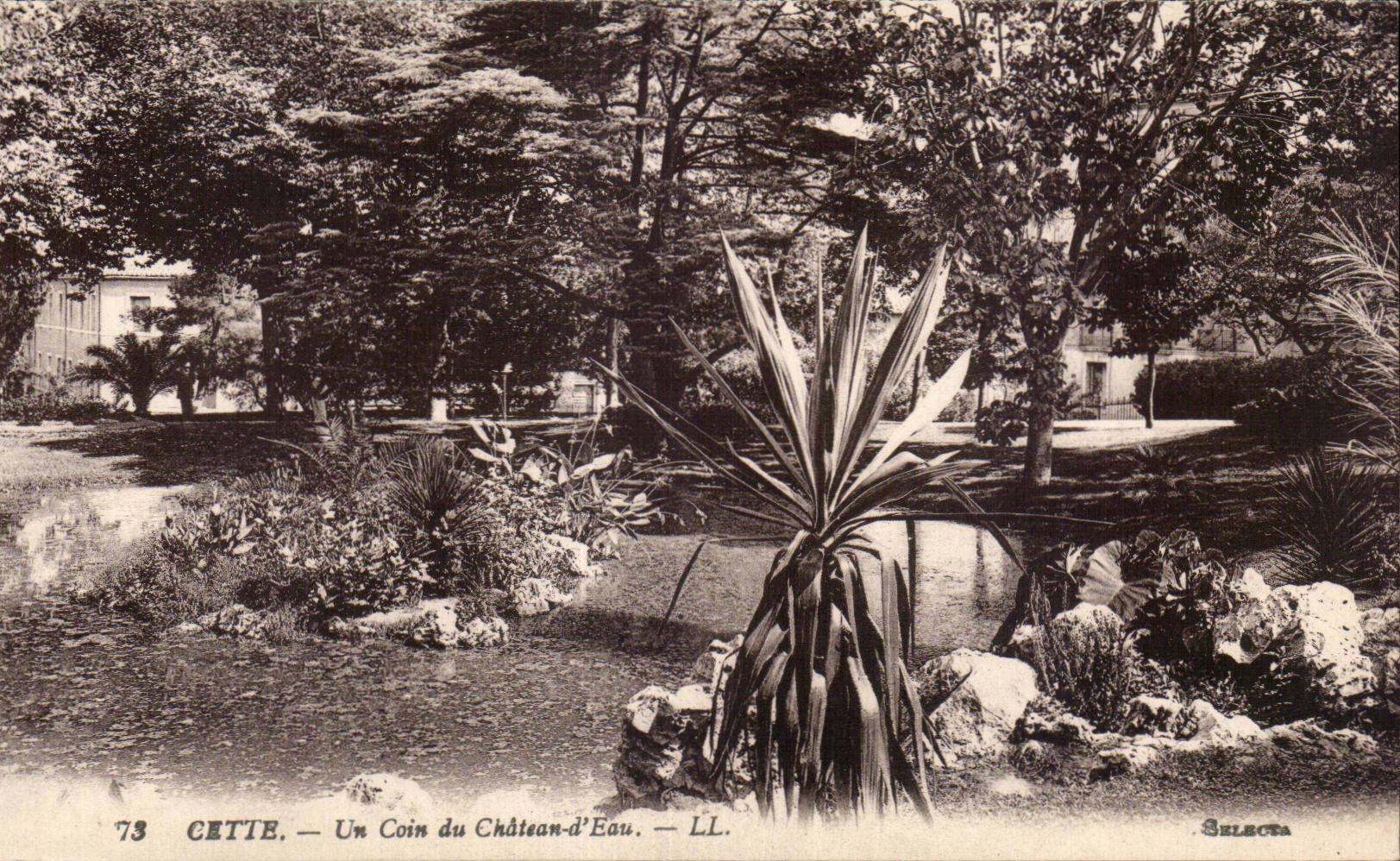 Sete - Cette - a Corner of the Water Tower - CPA