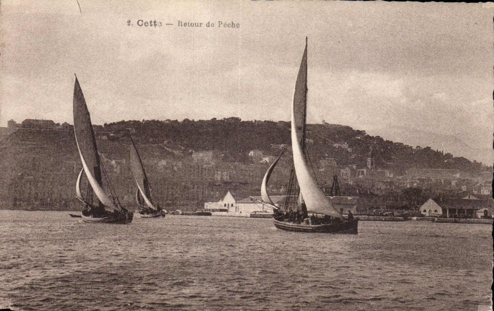 Sete - Cette - Return of Fishing - CPA