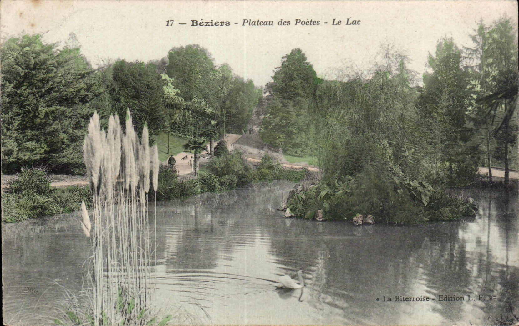 Beziers - Plate of the Poets - the Lake - CPA