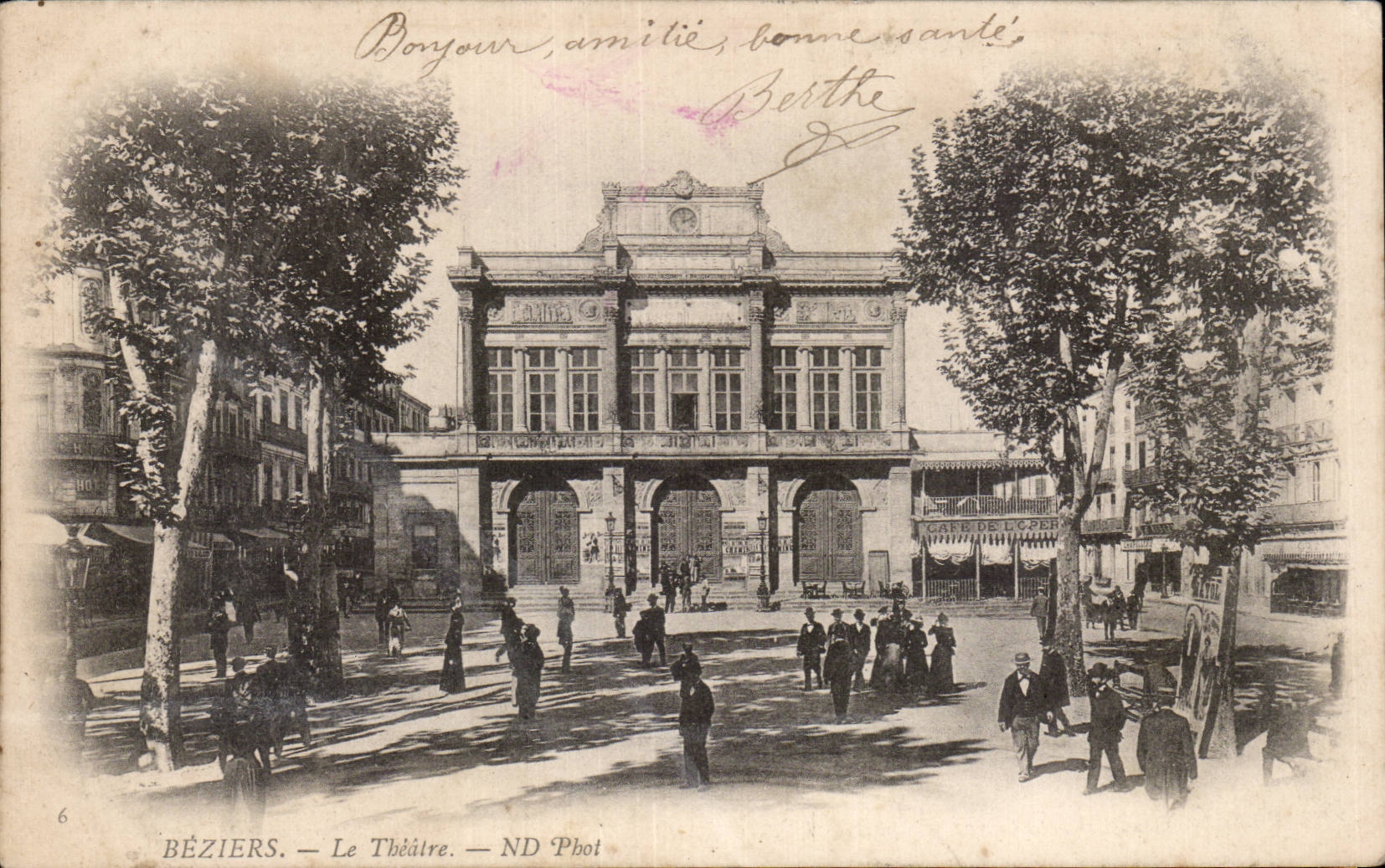 Beziers it Theater - CPA