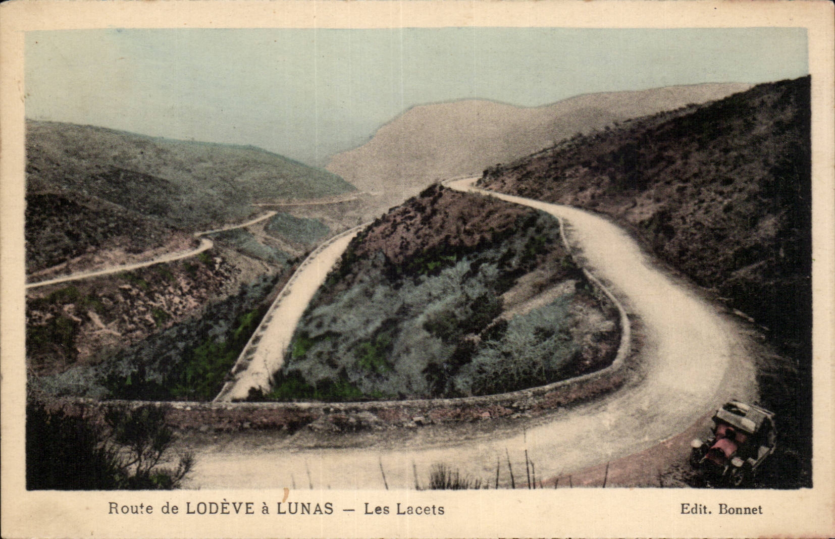 CPA Route of Lodeve has Lunas the laces