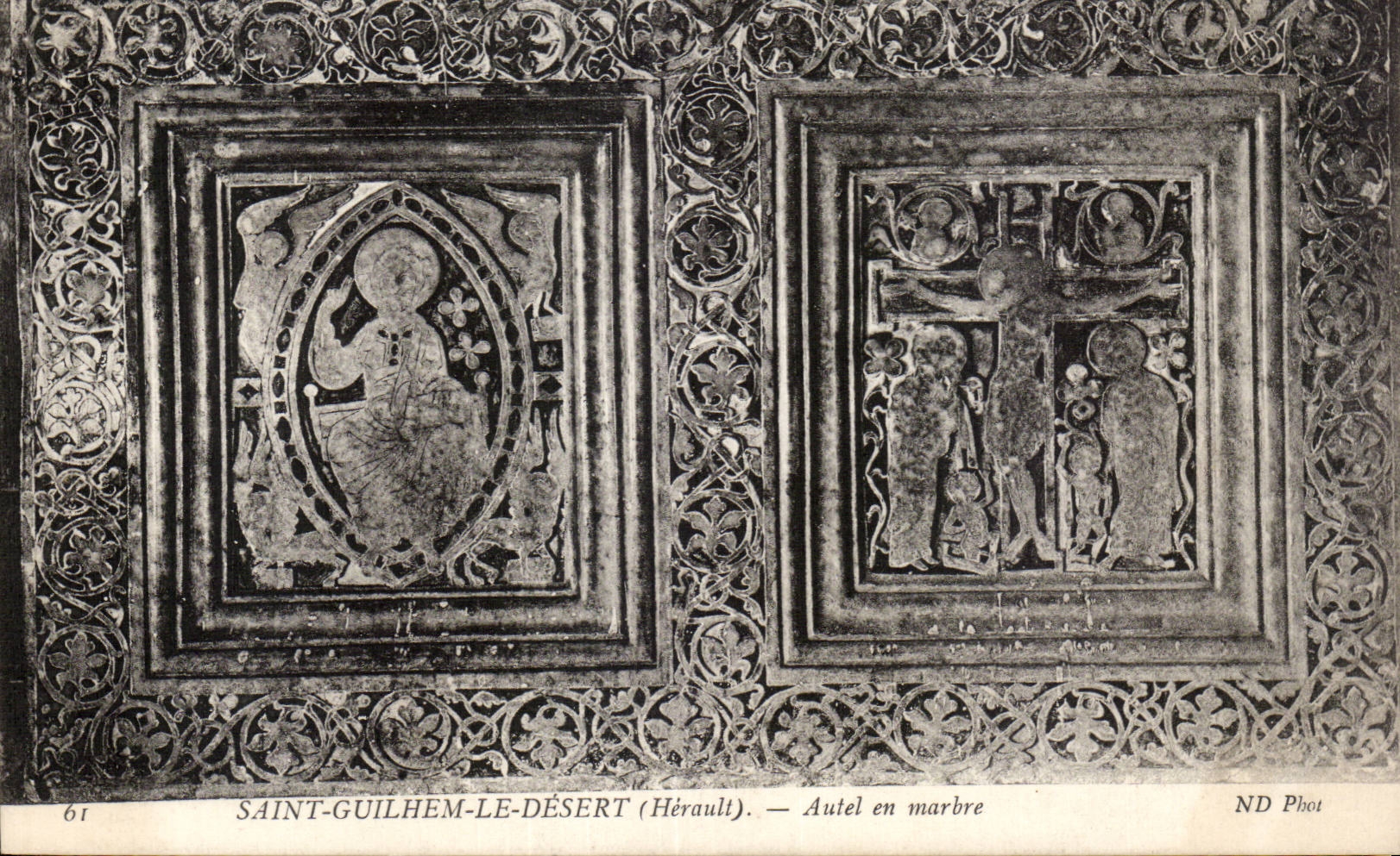 CPA Saint Guilhem Le Serves marble Furnace bridge