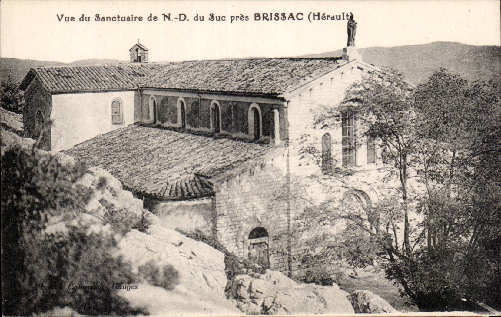CPA Seen of the Nd sanctuary of Juice close Brissac