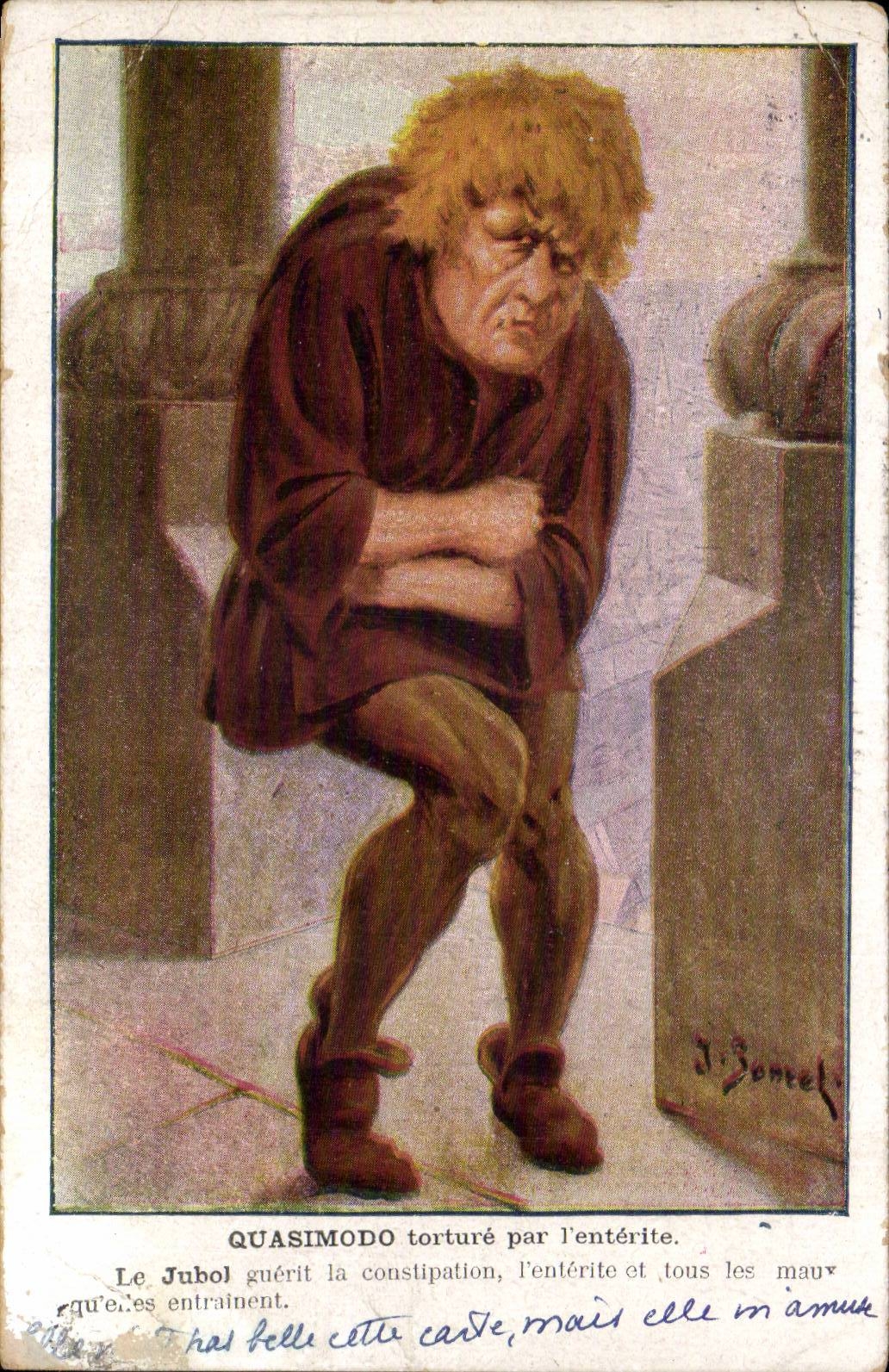 CPA Fantaisie Low Sunday tortures for eternity