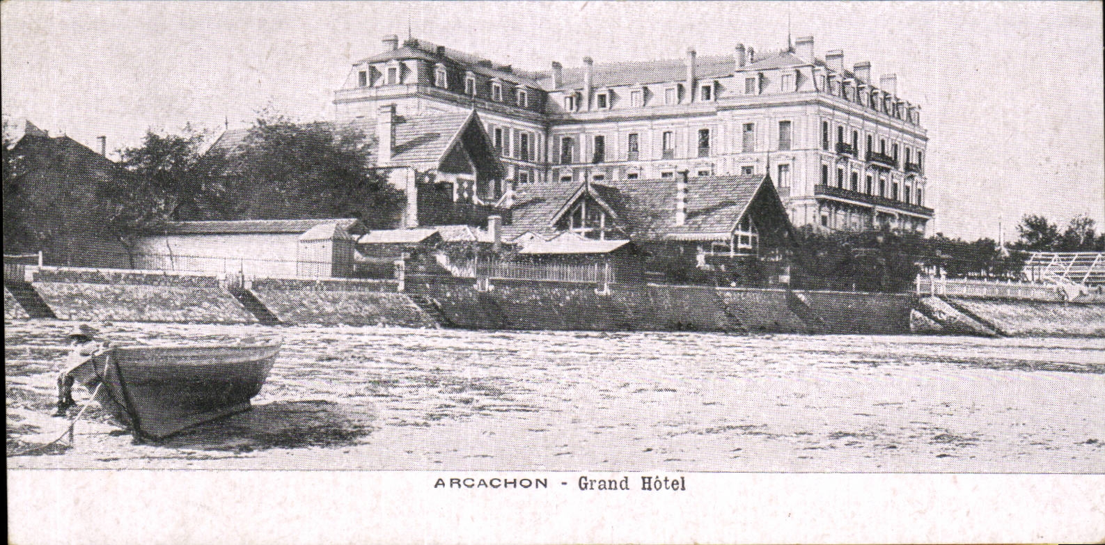 Arcachon - Grand Hotel - CPA 