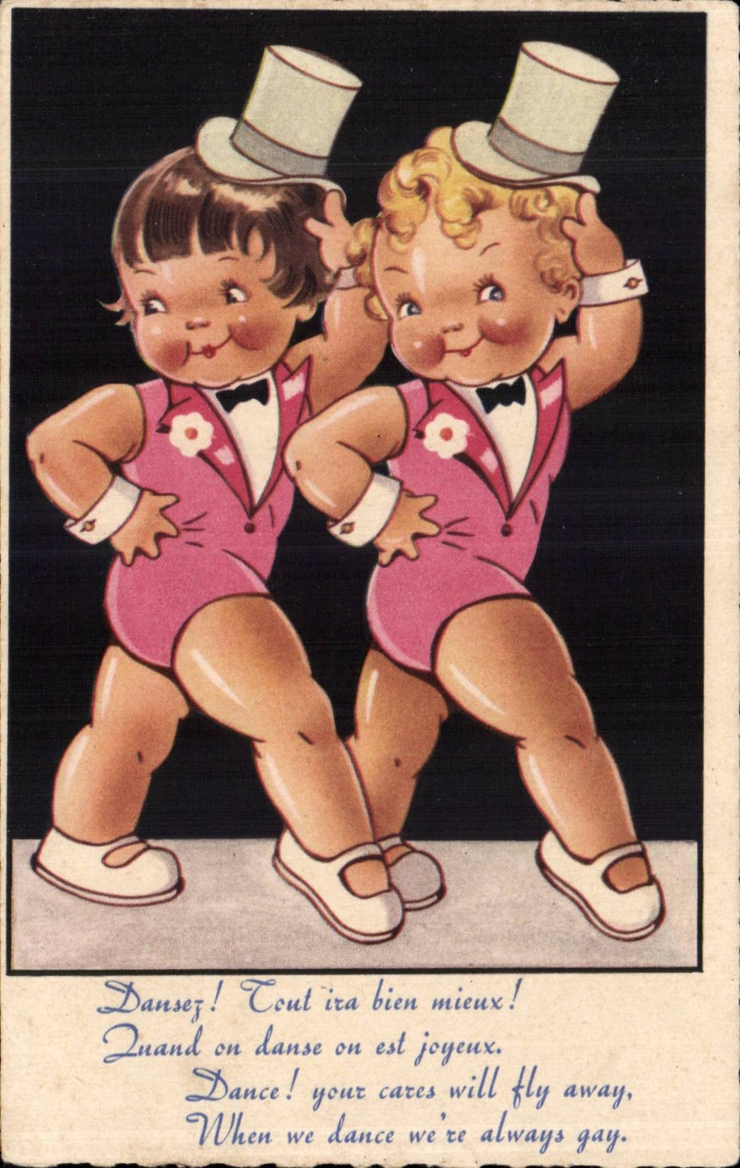 Danza de los ninos de CPA Fantaisie