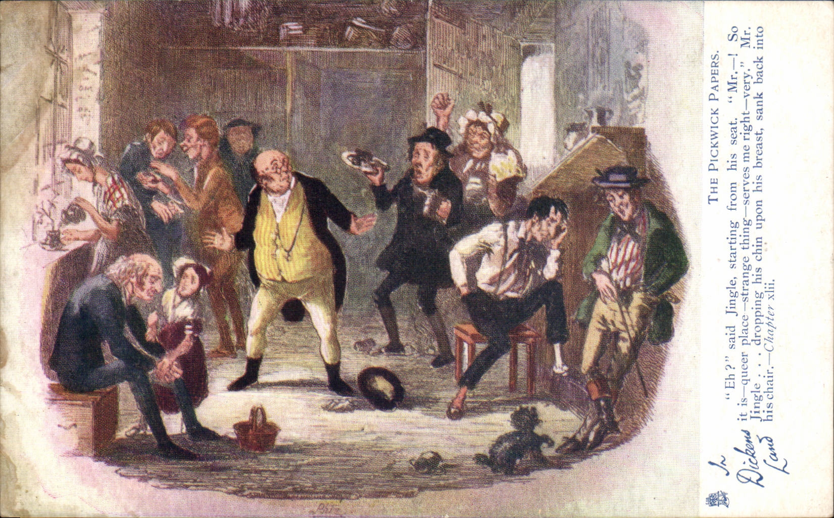 Humour - Illustration - England - Angleterre - The Pickwick Papers - CPA 