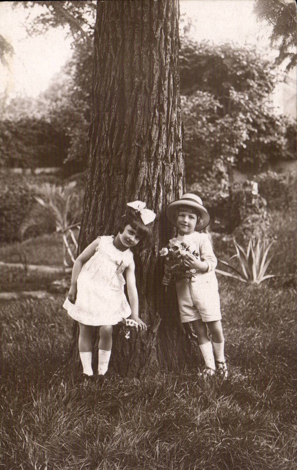 Fantasia verdadera de la foto - ninos - ninos en el juego - CPA