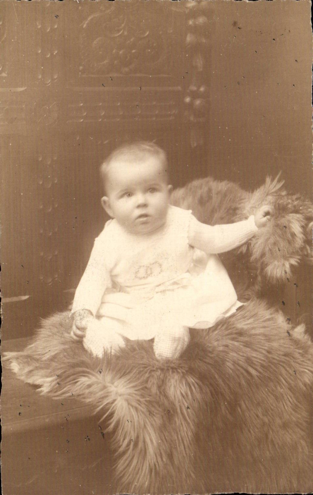 Fantasia - nino - bebe - piel del bebe uno - CPA