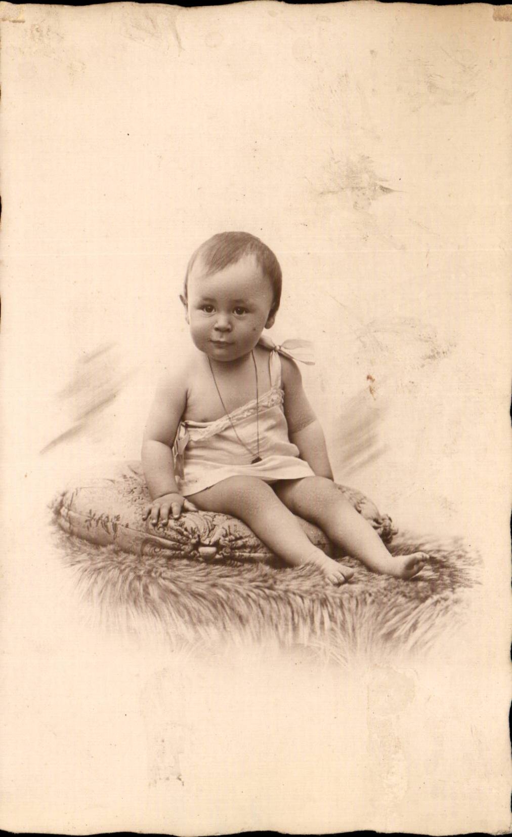 Fantasia verdadera de la foto - nino - bebe - bebe lindo CPA