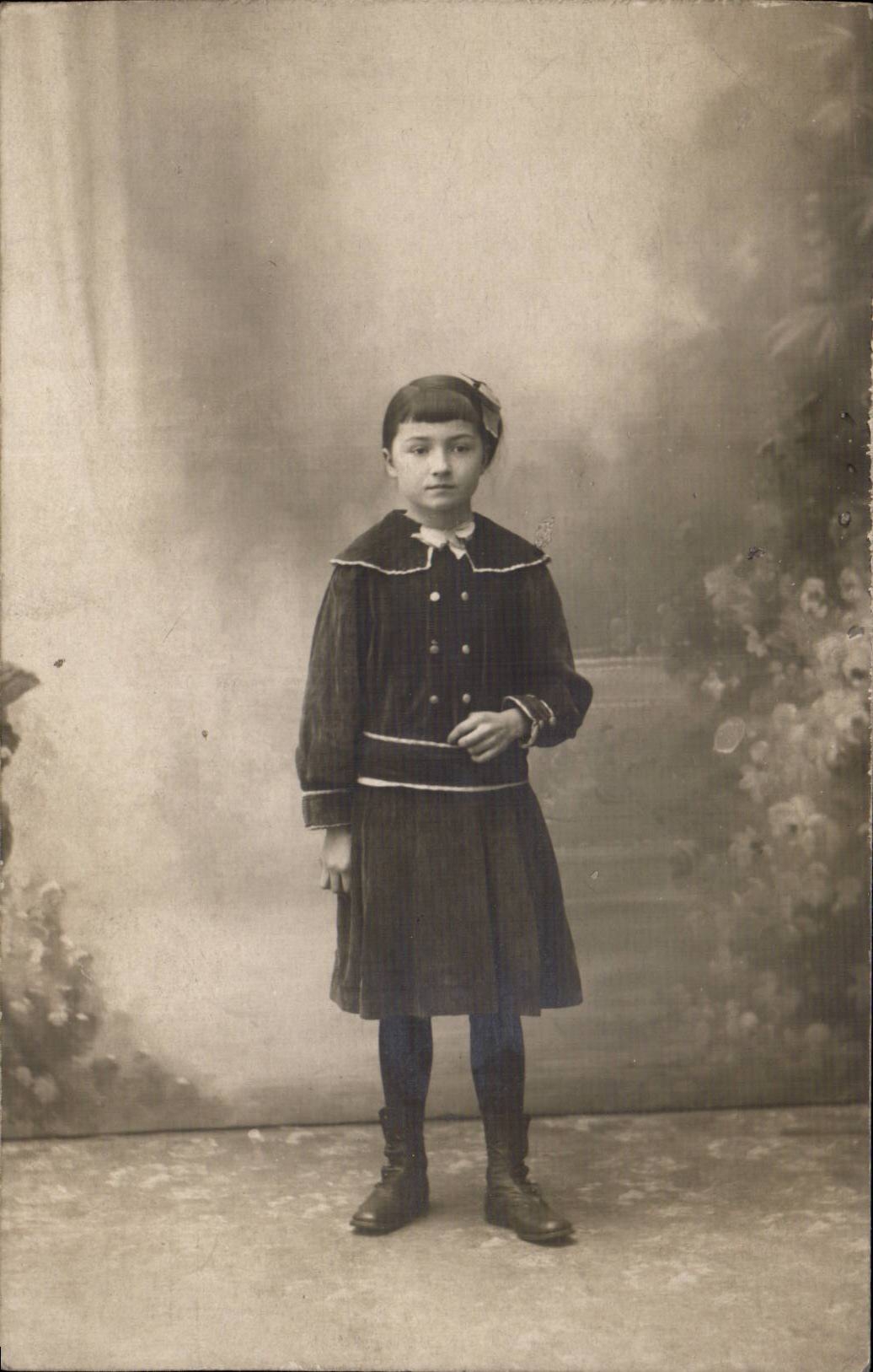 Fantasia verdadera de la foto - ninos - muchacho - muchacho orgulloso CPA del criado