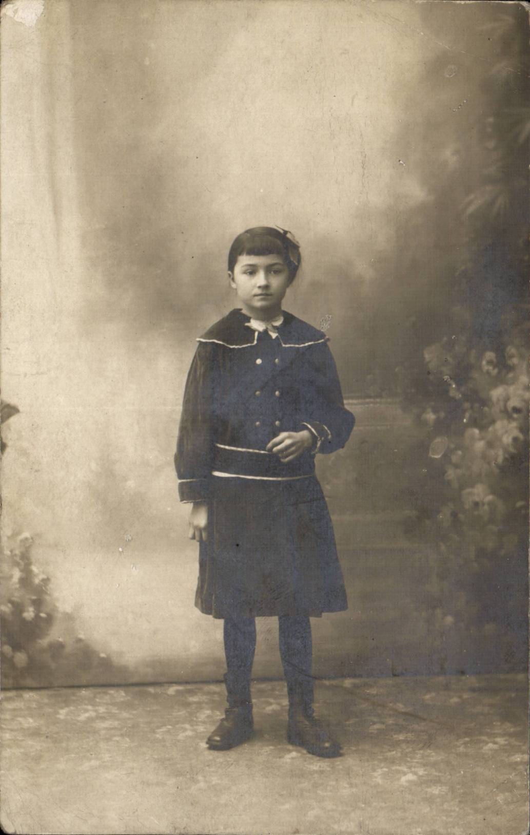 Fantasia verdadera de la foto - ninos - muchacho - muchacho joven del criado - CPA