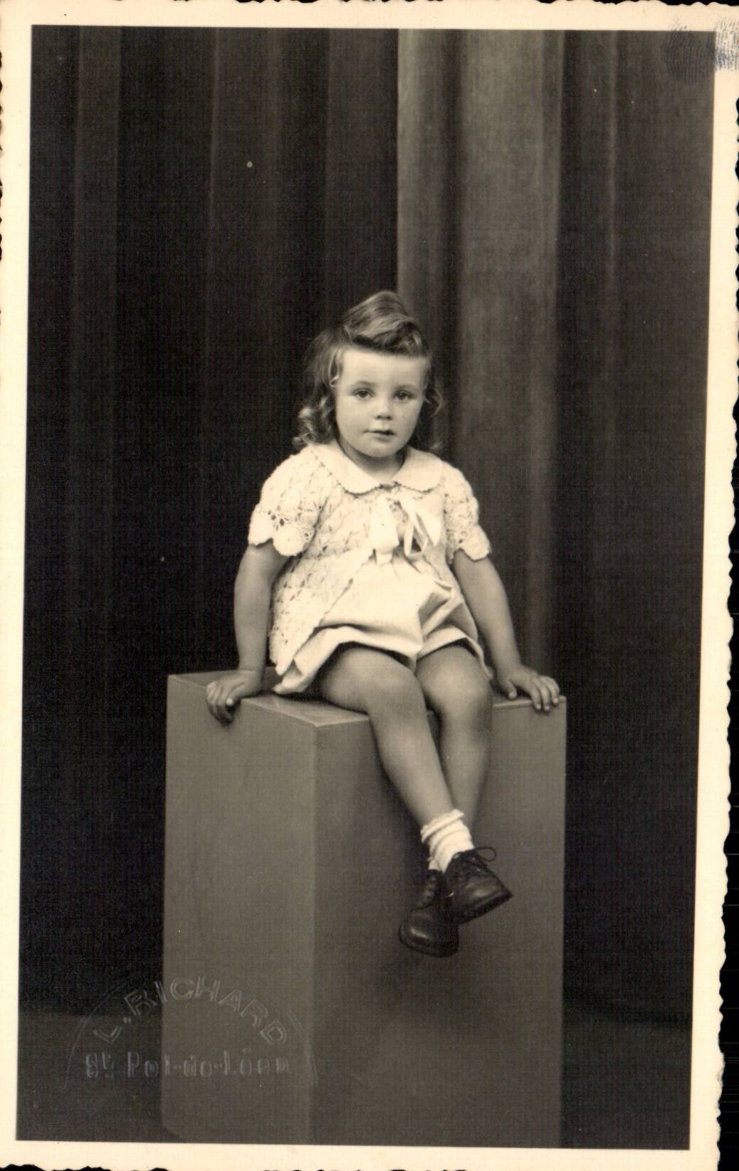 Fantasia verdadera de la foto - ninos - muchacha - muchacha - nino dulce - CPA