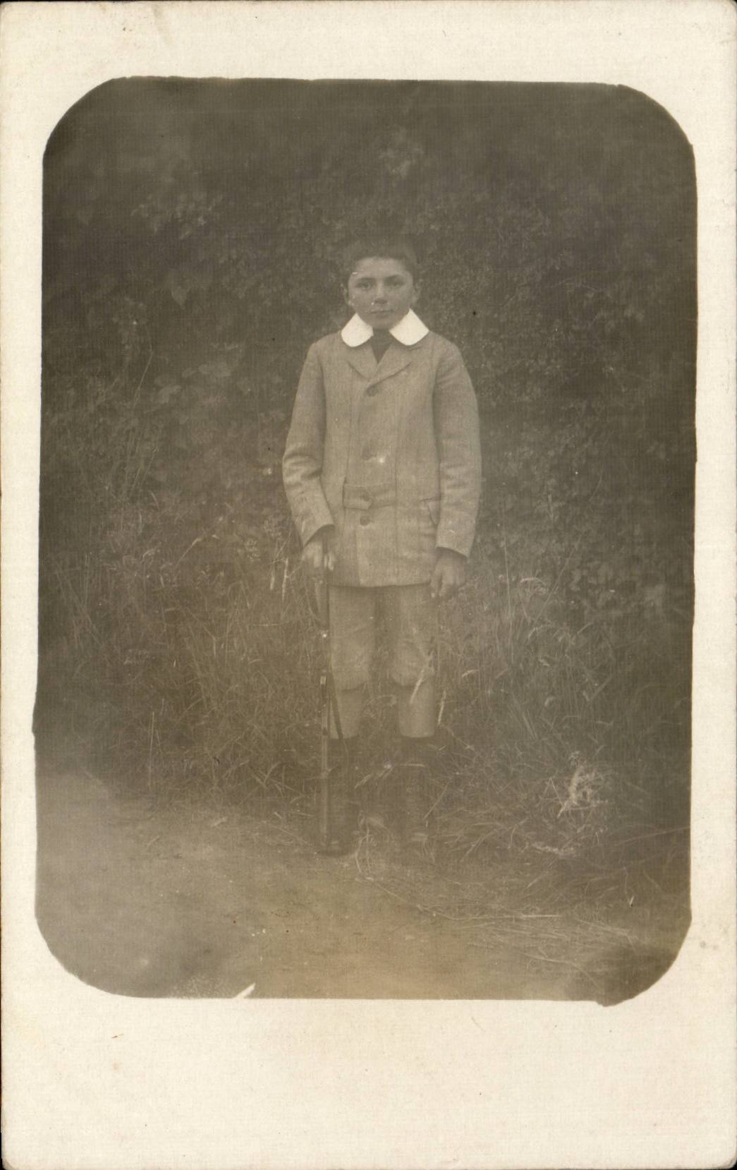 Fantasia verdadera de la foto - ninos - muchacho - muchacho del criado - CPA