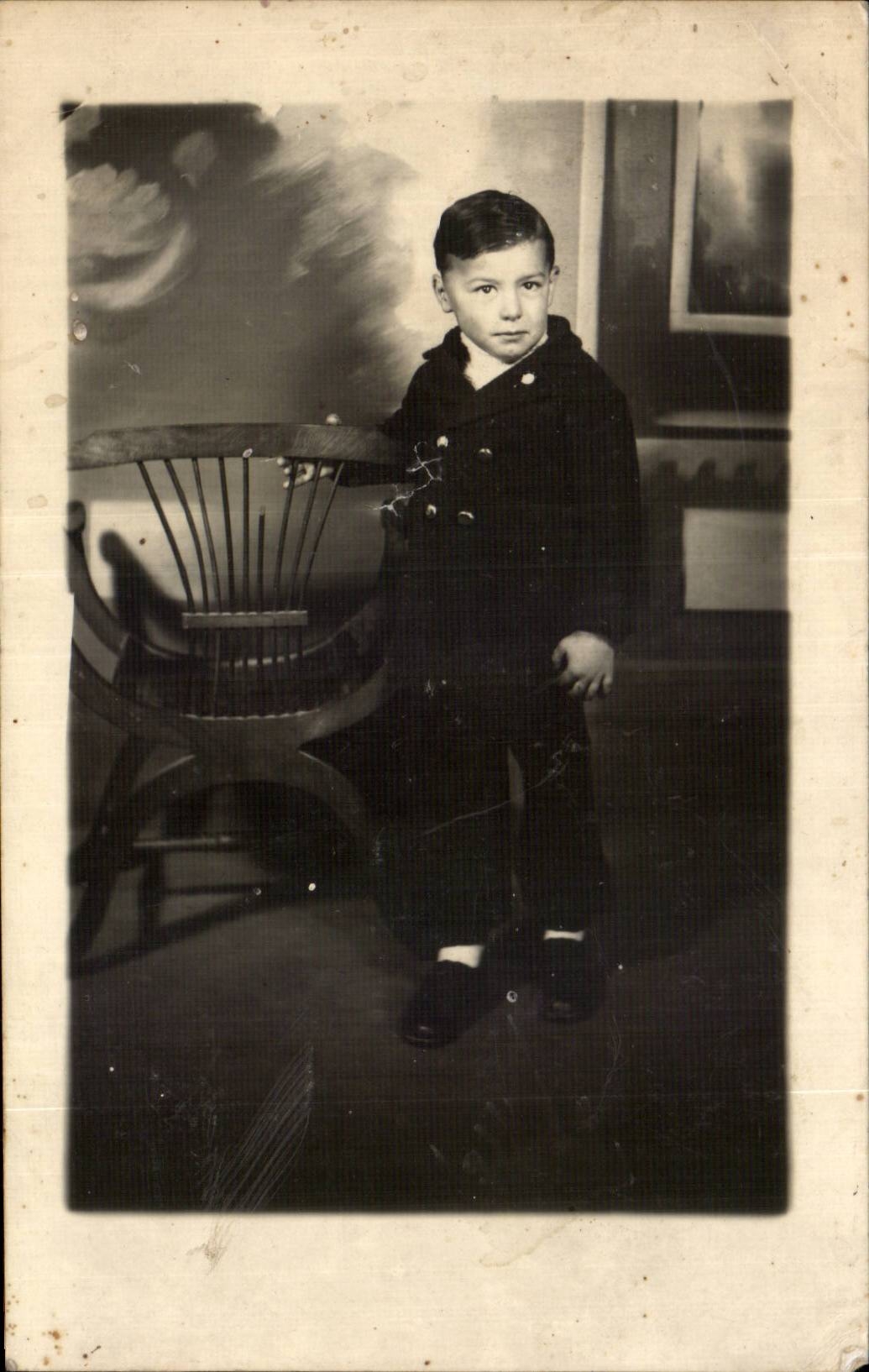 Fantasia - ninos - muchacho - muchacho joven apuesto del criado - CPA