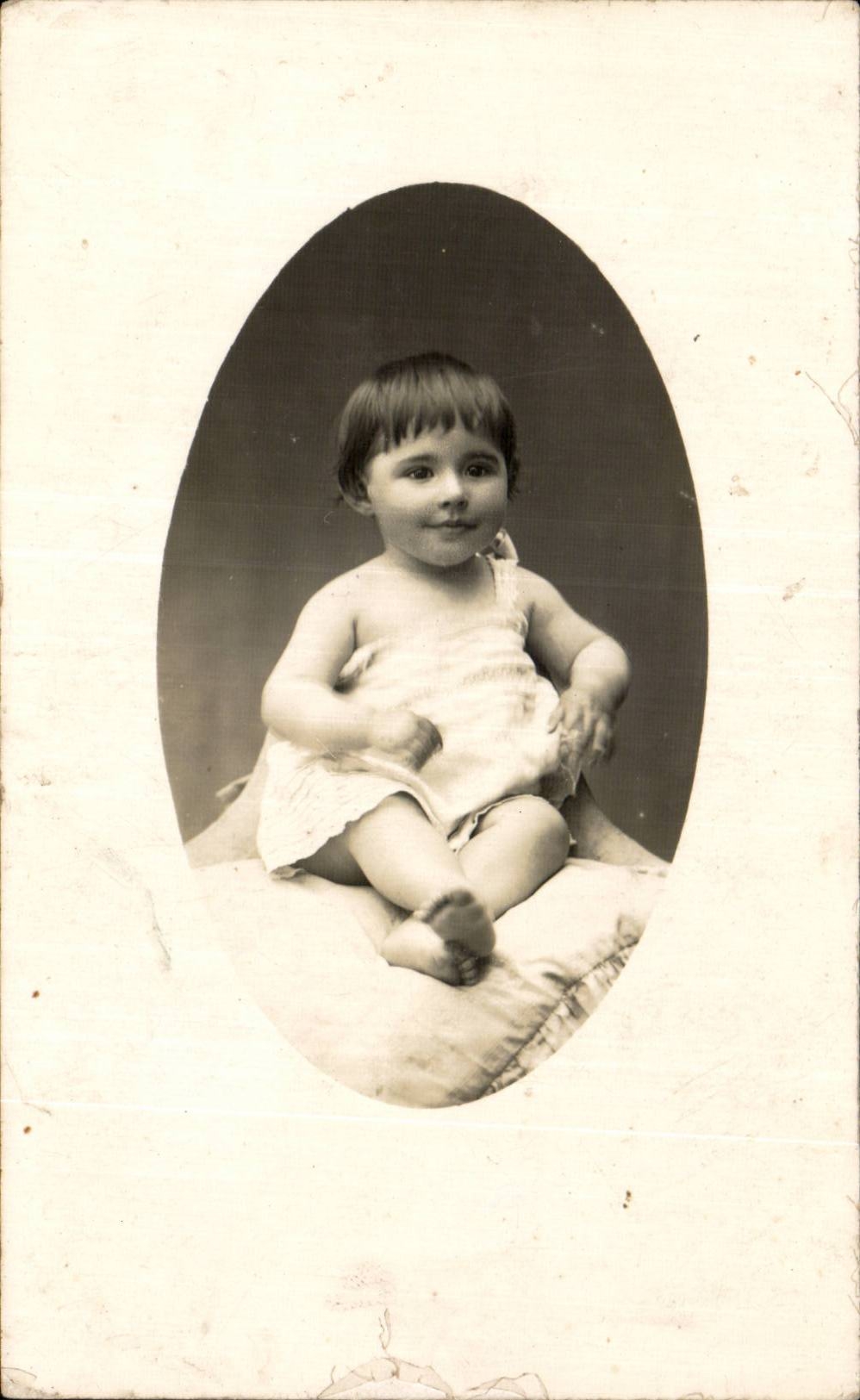 Fantasia verdadera de la foto - ninos - bebe - bebe - CPA