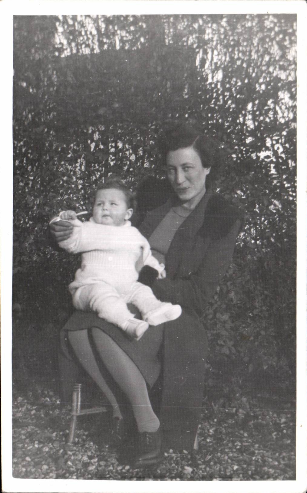 Fantasia verdadera de la foto - ninos - bebe - madre y nino del bebe - CPA