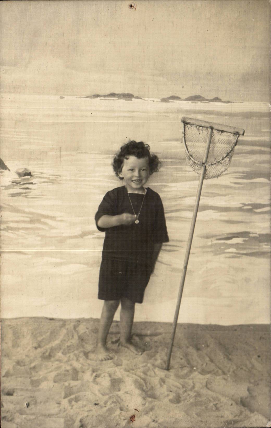 Nino verdadero de la foto