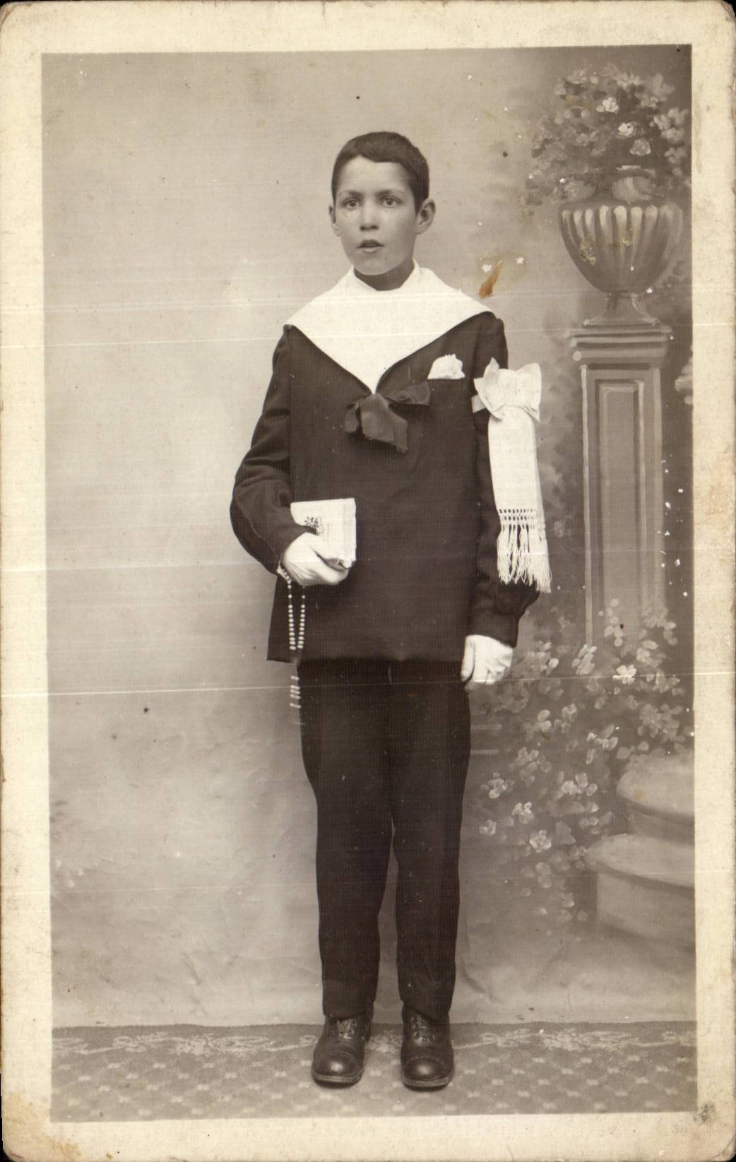 Muchacho verdadero del nino de la foto