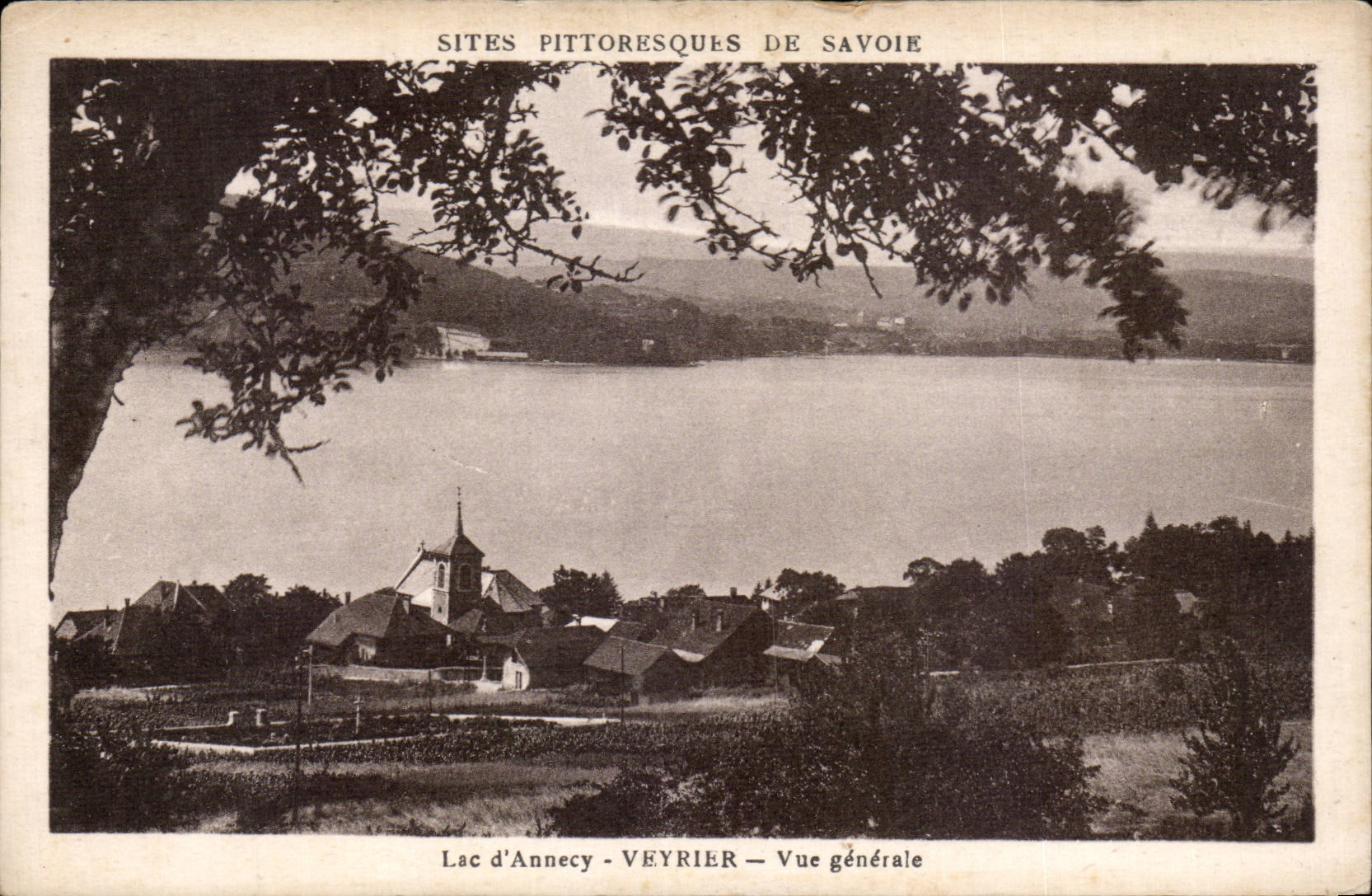 Veyrier - Annency Lake - View - CPA