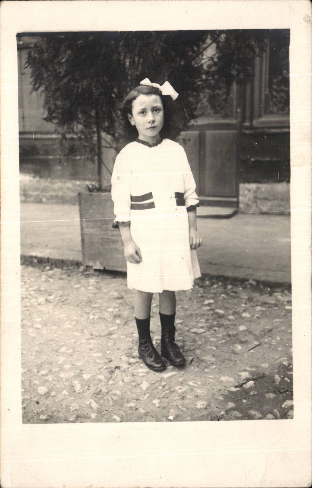 Fantasia verdadera de la foto - ninos - muchacha - muchacha con el arco en el odio - CPA