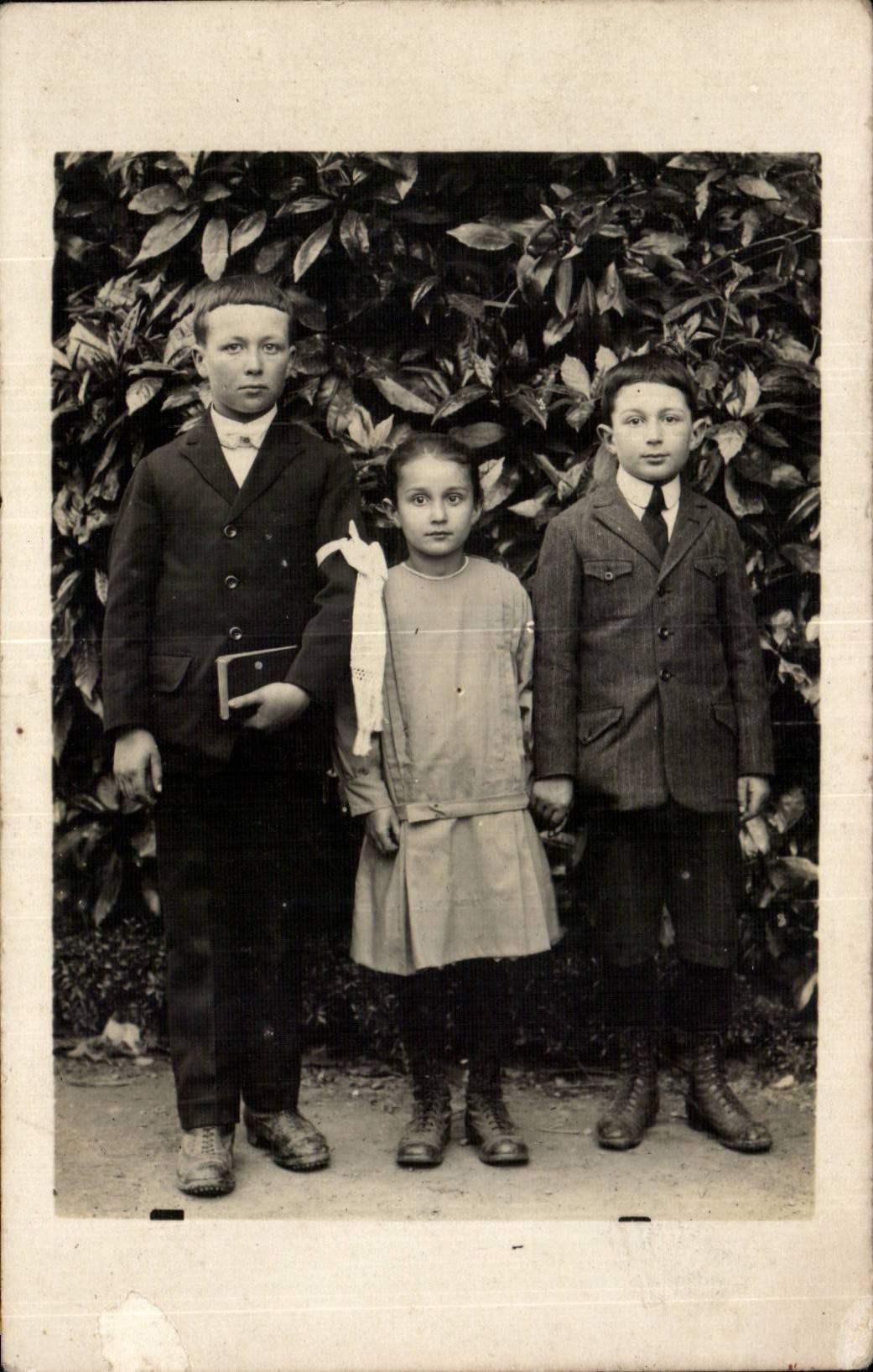 Fantasia verdadera de la foto - ninos - chidren presentado para el cuadro - CPA