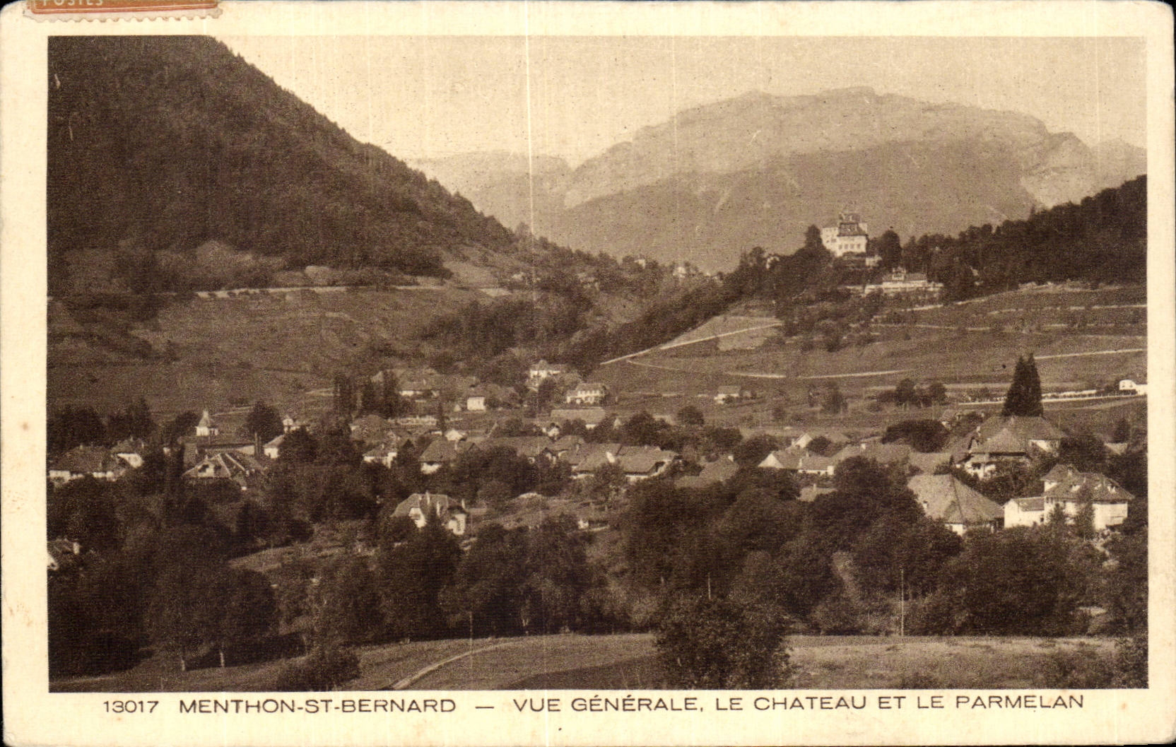 Menthon - Saint Bernard it Castle and Parmelan - CPA