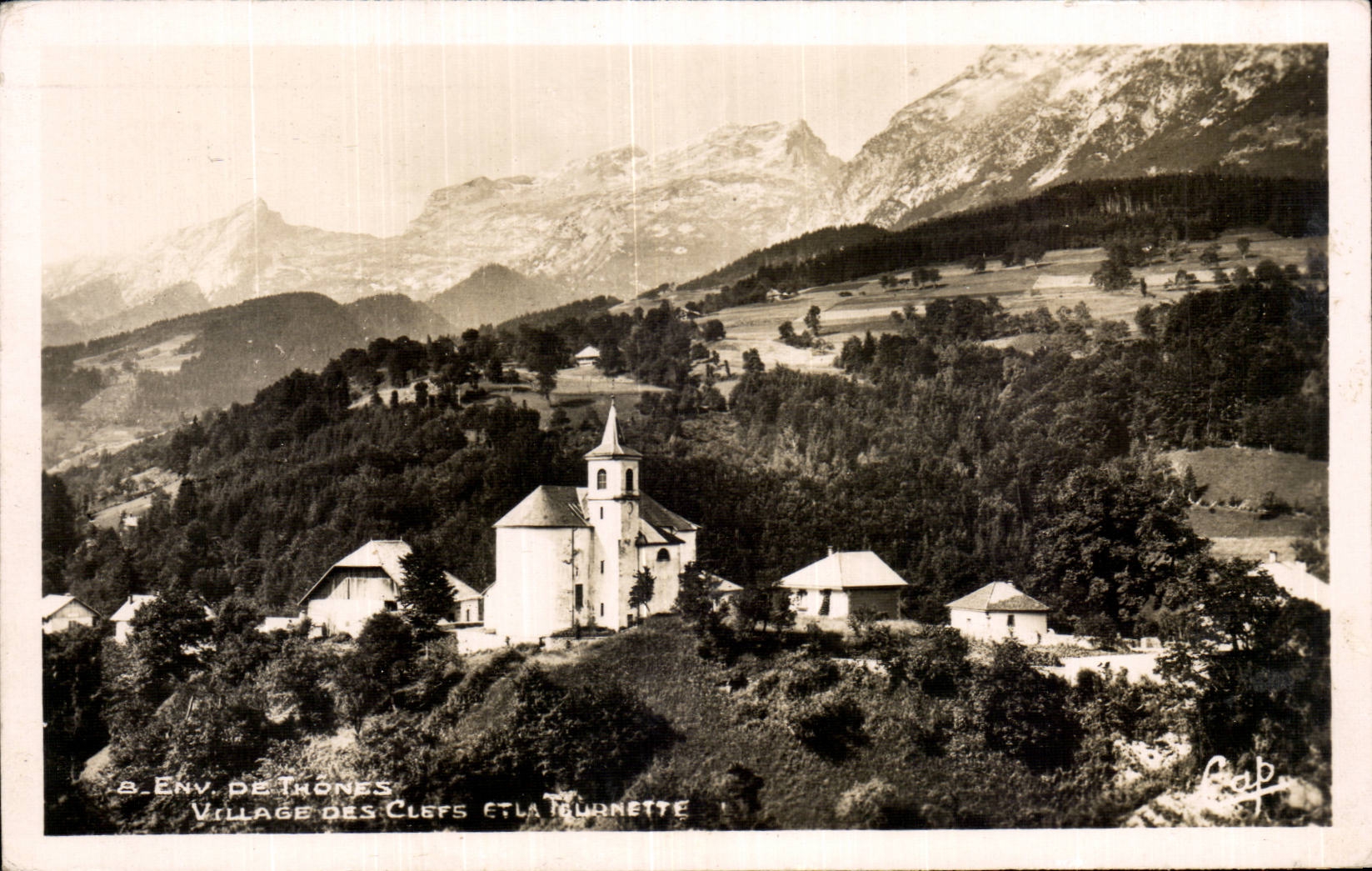 Surroundings of Thones - Village of the Keys and the Spinner - CPA