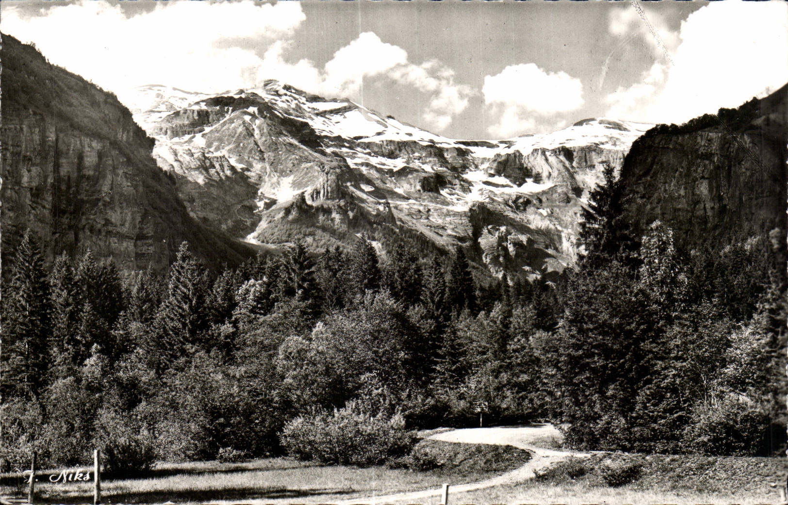 Sixt - Sight on the bottom of Combe - CPA