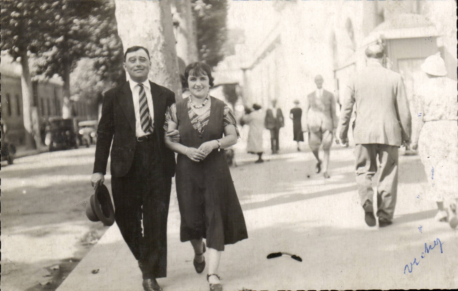 CARTE PHOTO Fantaisie - Happy Couple - CPA 