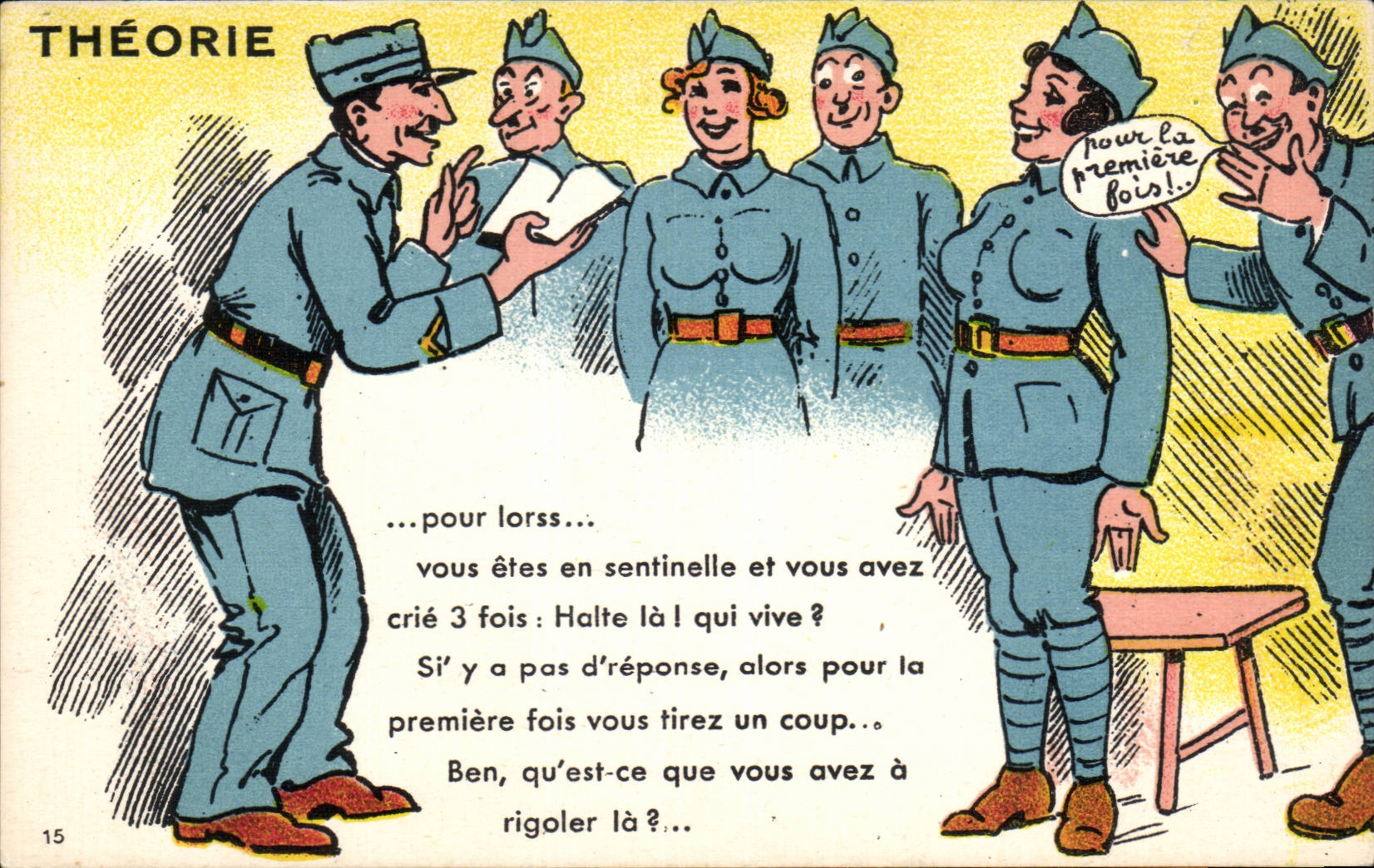 CPA Illustrator Militaria Theory Humor