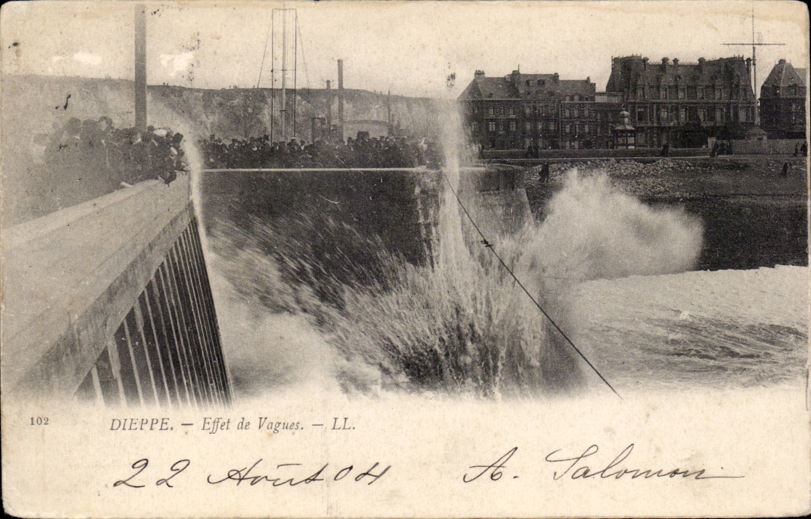 CPA Dieppe Effect of waves