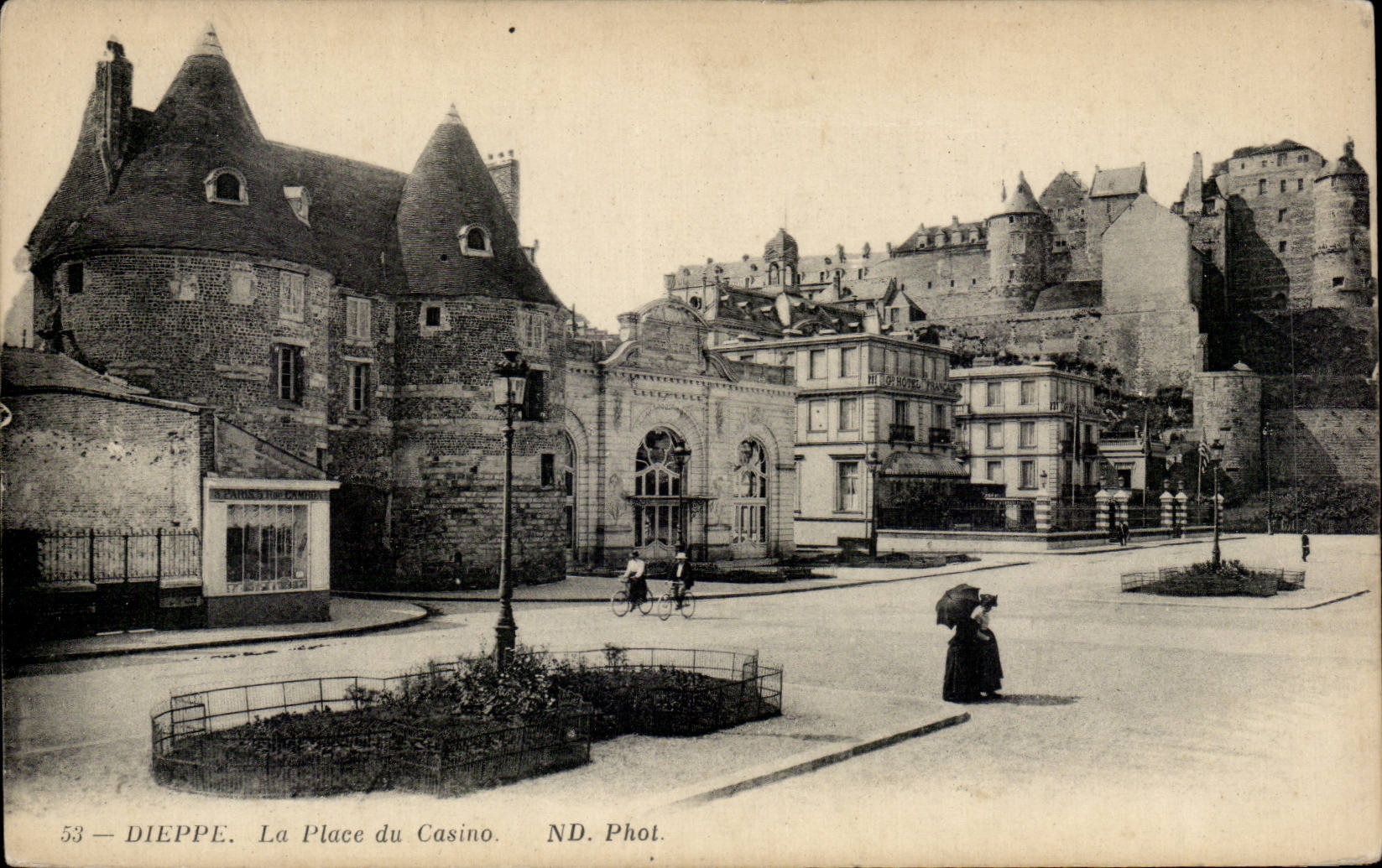 CPA Dieppe the place of the casino