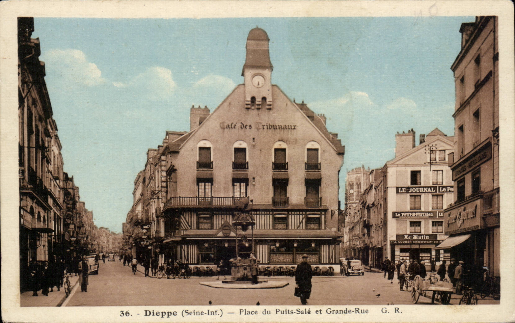 CPA Dieppe Places Dirty Well and main street