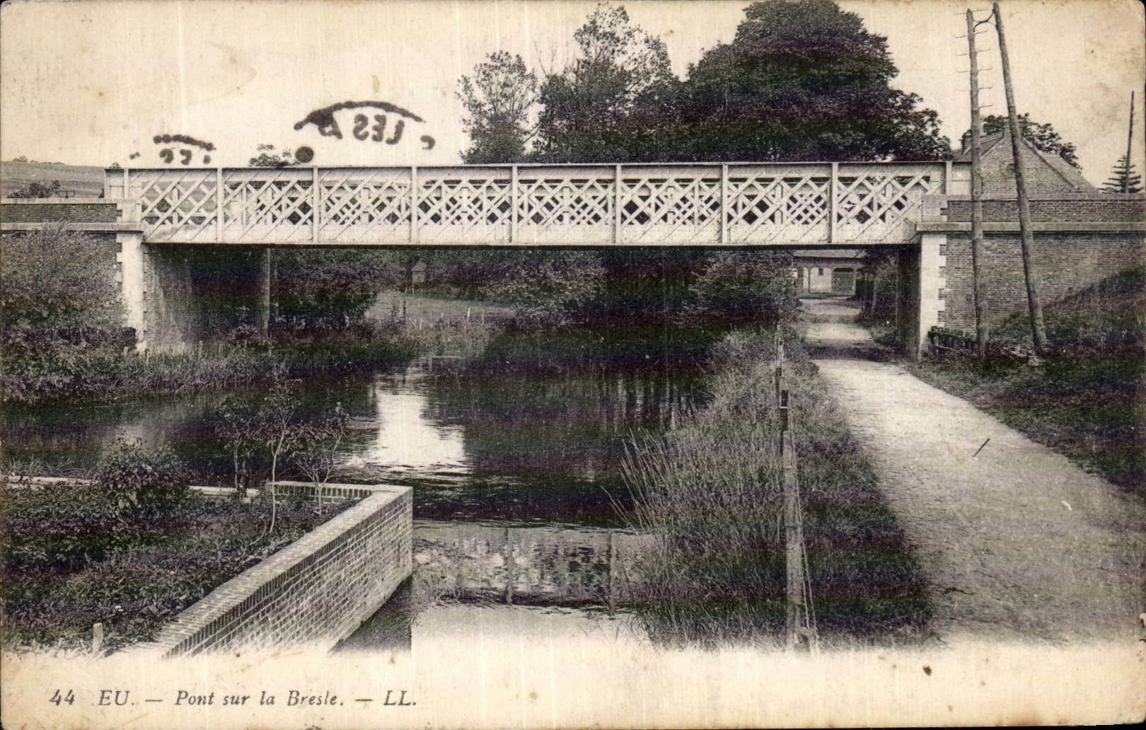 CPA tienen puente en Bresle