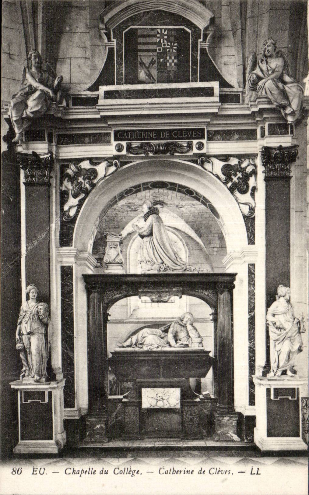 CPA tienen camara acorazada de la universidad Catherine de Cleves