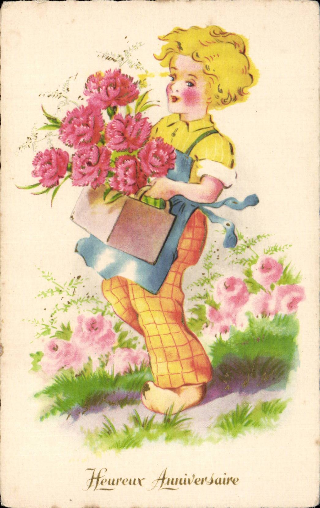 Cumpleanos feliz del nino de la fantasia de CPA