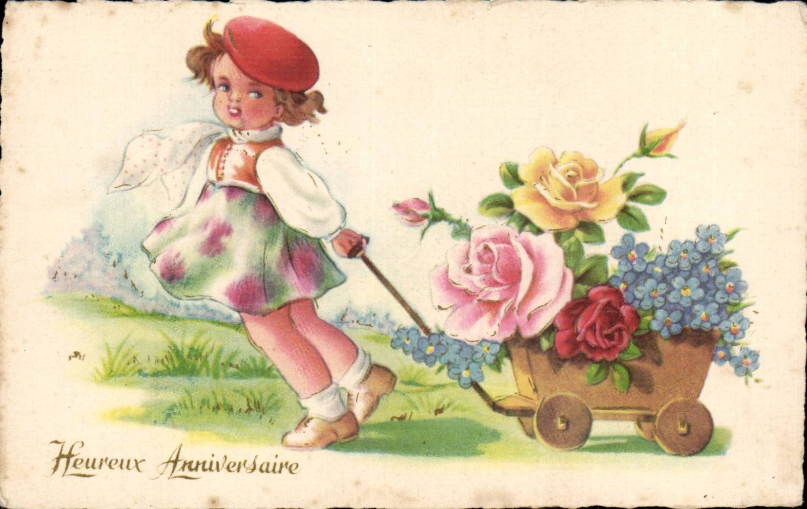 Cumpleanos feliz del nino de la fantasia de CPA