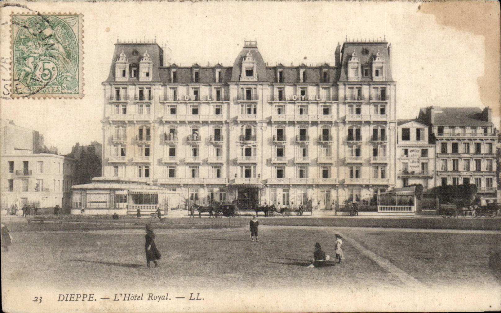 Dieppe - the Royal Hotel - CPA