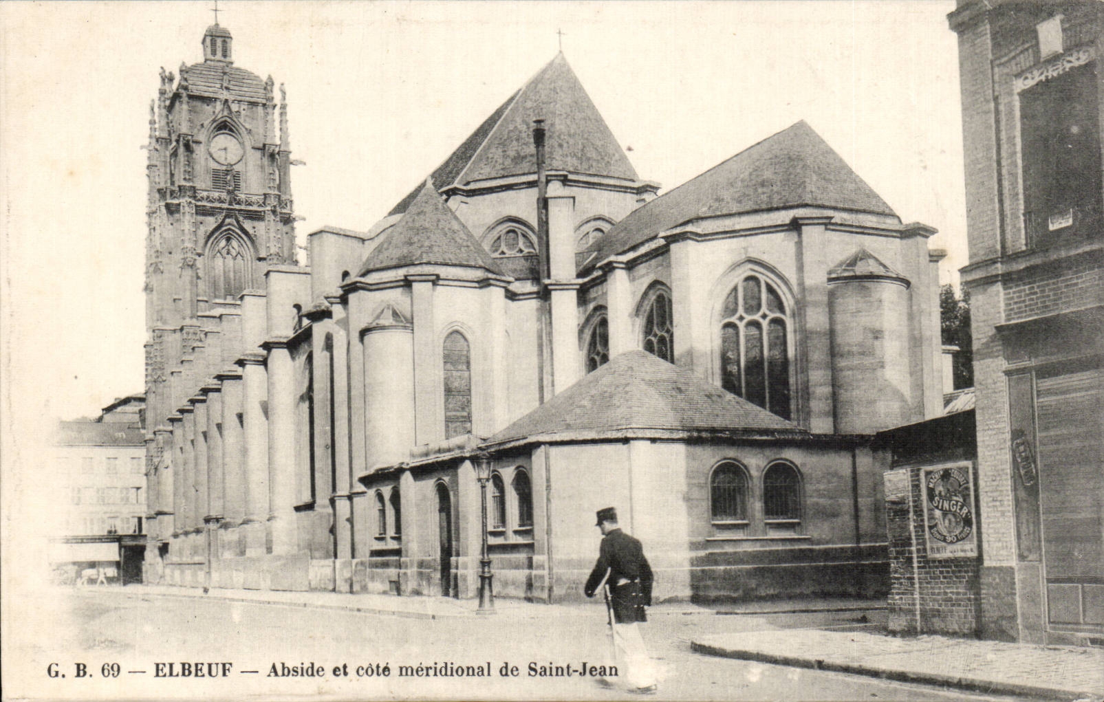 Elbeuf - Apse de Saint Jean - CPA