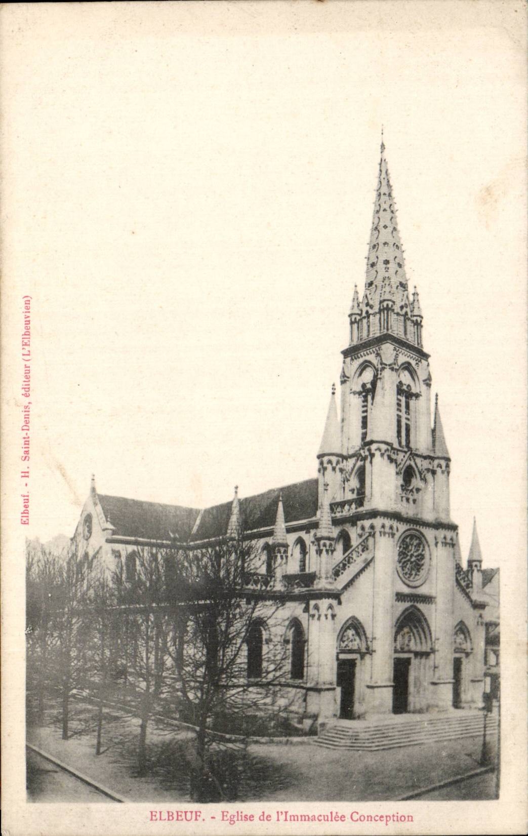 Elbeuf - Church of the Immaculate Conception - CPA