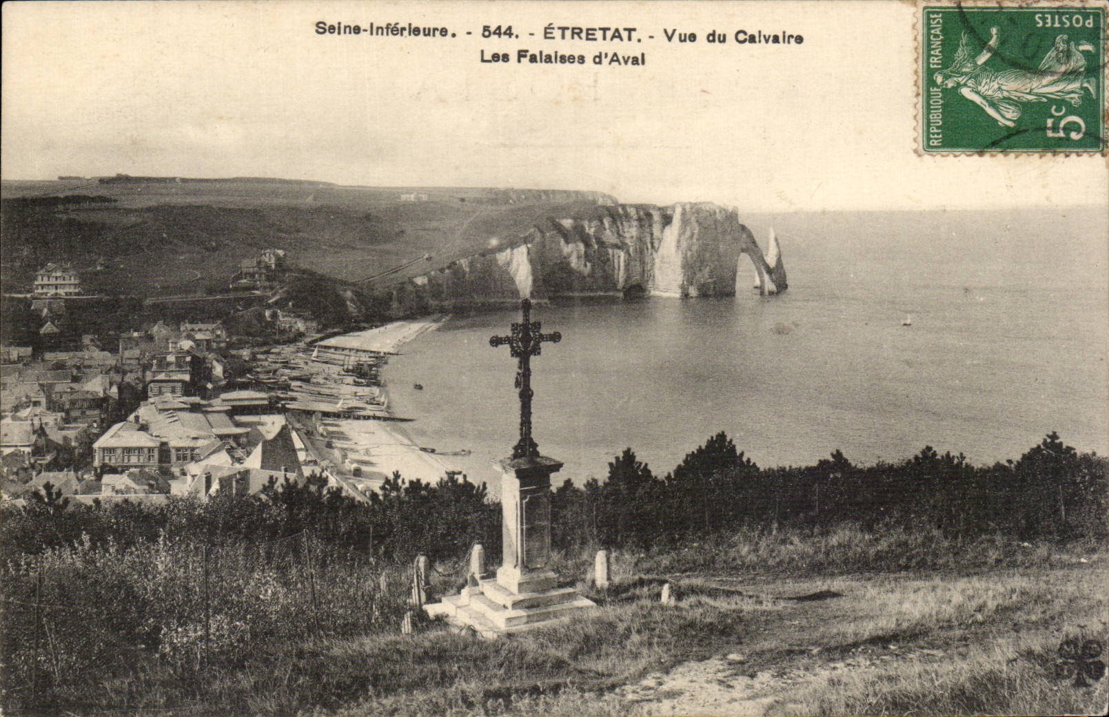 Etretat - Sight of the Martyrdom - CPA