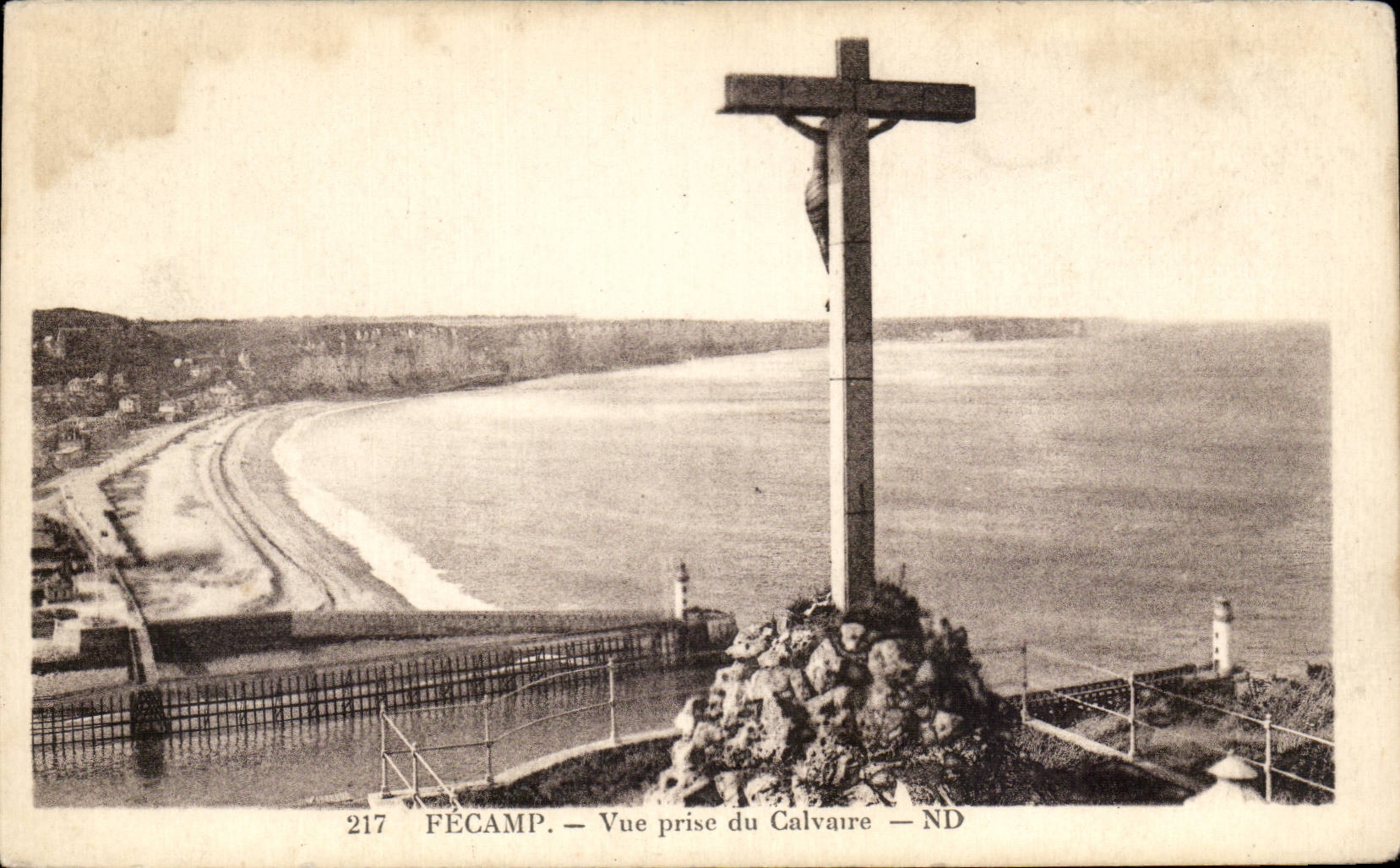 Fecamp - visto del martirio - CPA