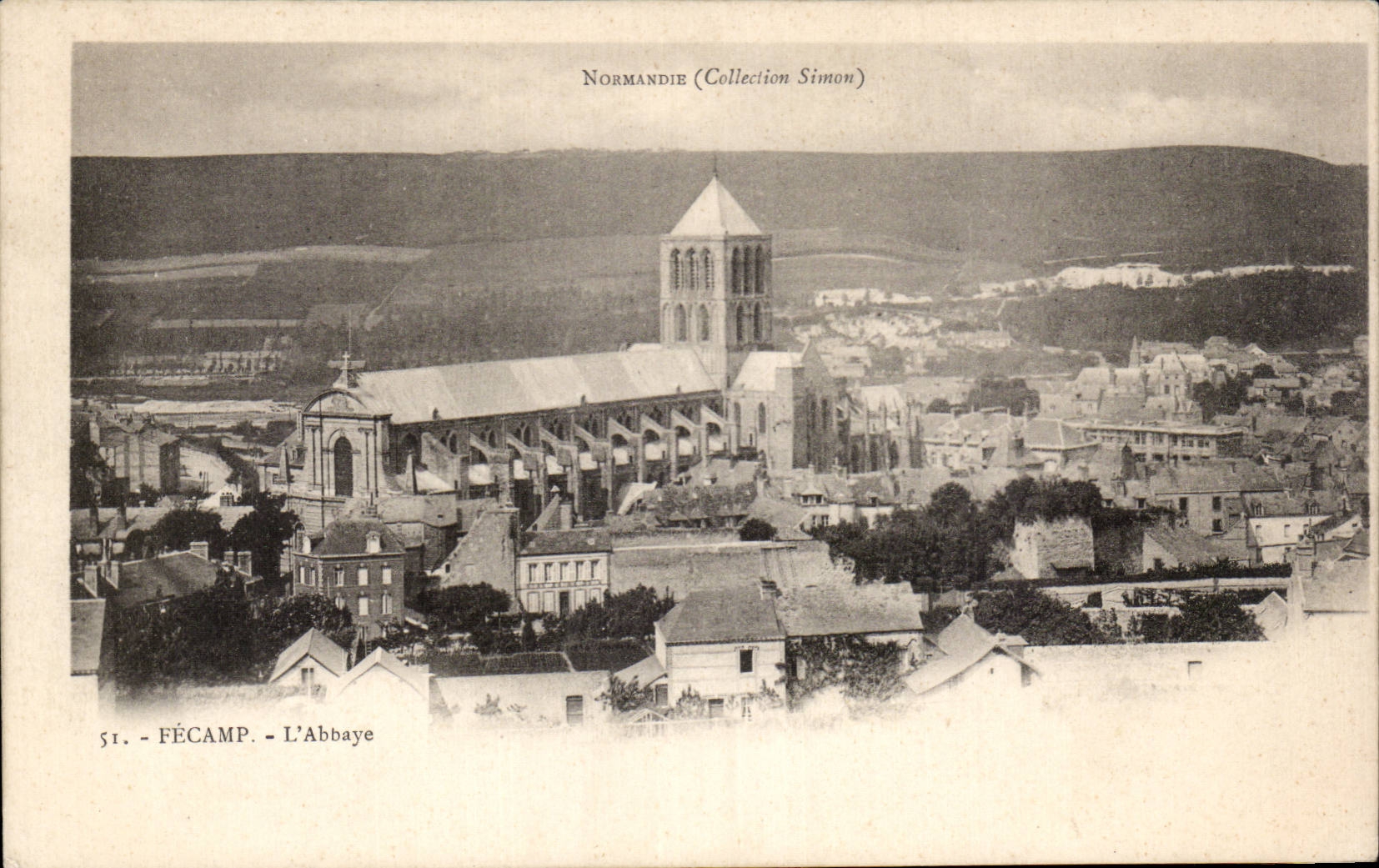 Fecamp - la abadia - CPA