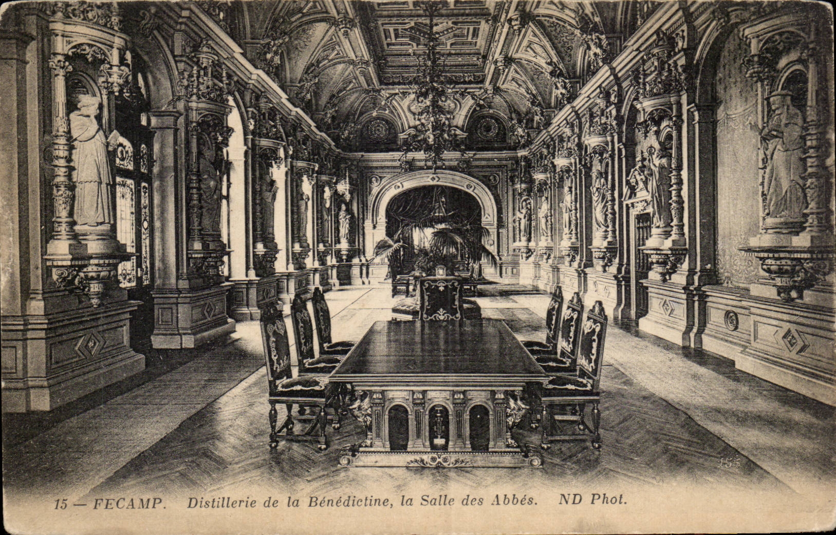 Fecamp - destilacion del benedictino - CPA