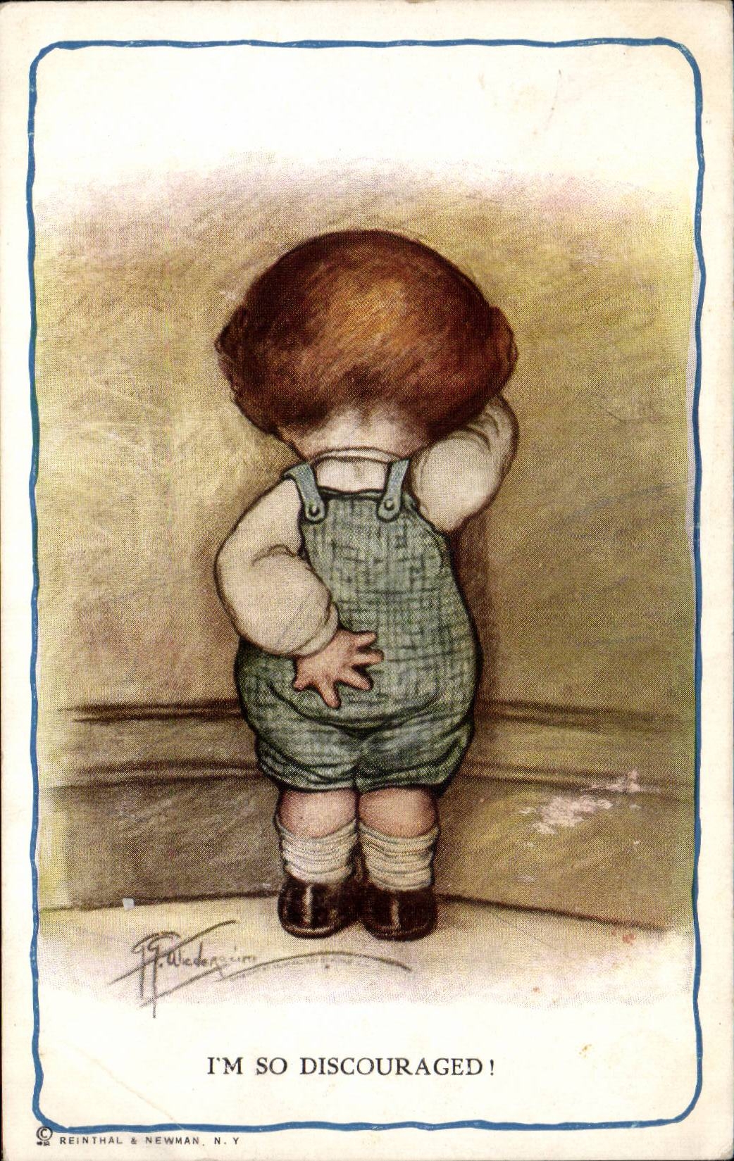 Fantasia - nino - humor - ilustracion - soy asi que desalentado - CPA