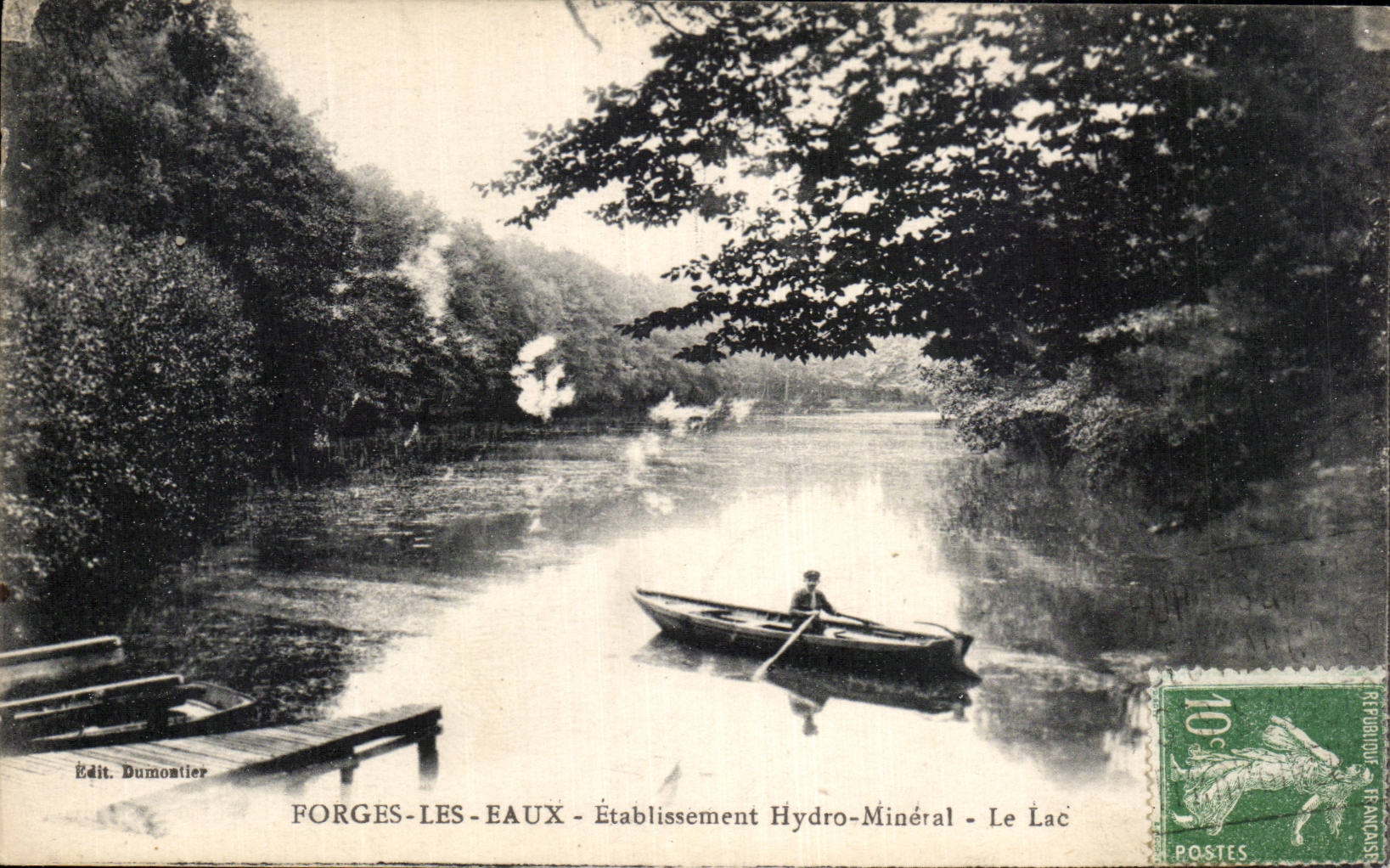 Forging mills Water - Mineral Hydro Establishment - the Lake - CPA