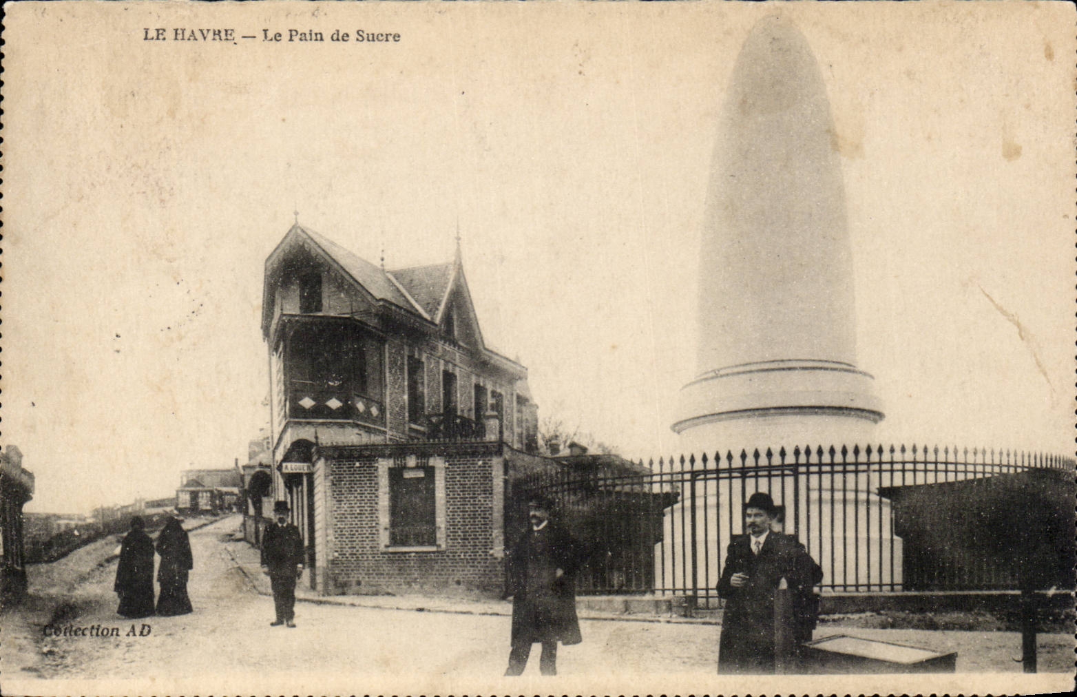 Le Havre el pan de azucar - CPA