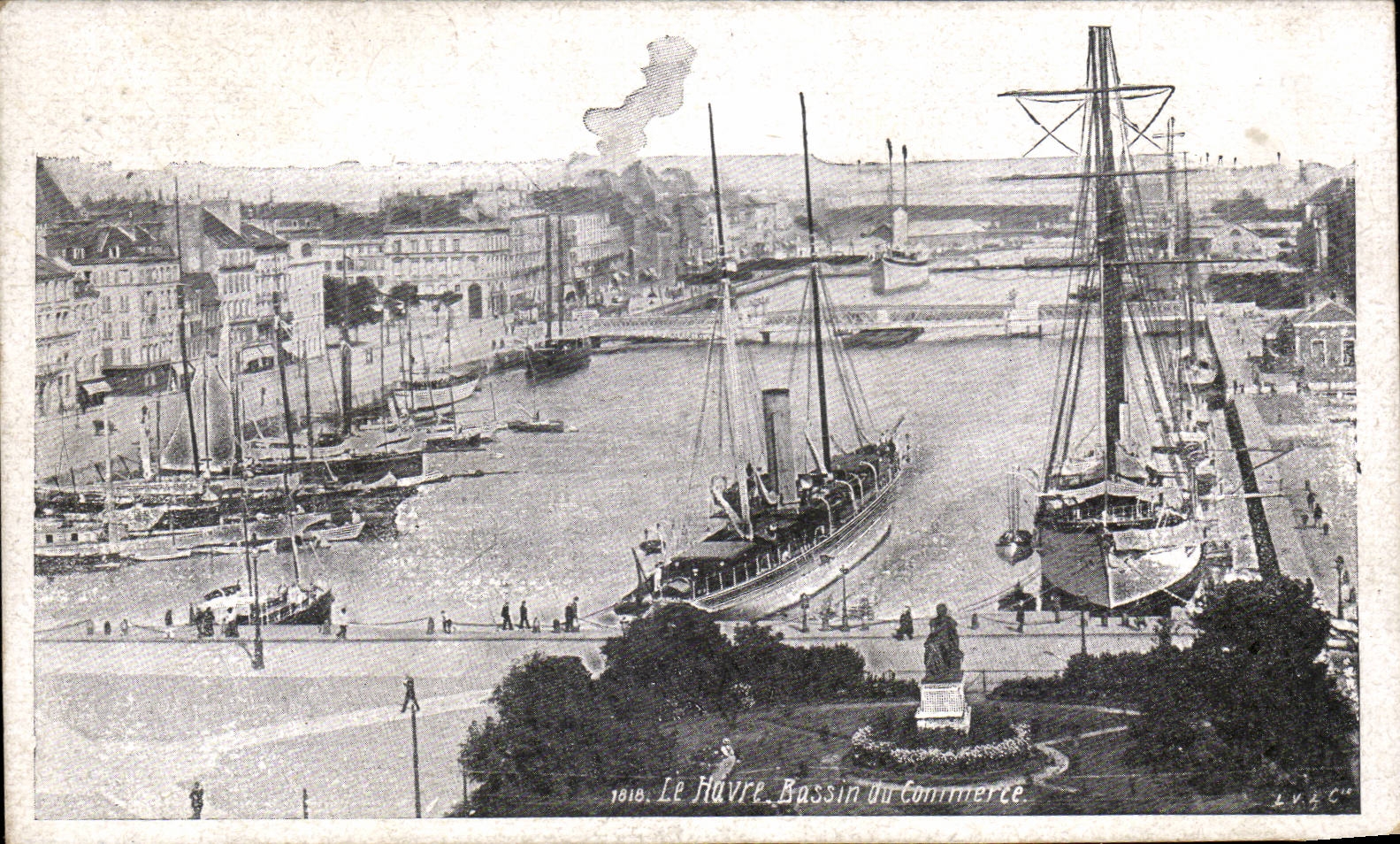 Le Havre - anuncio publicitario del lavabo - CPA