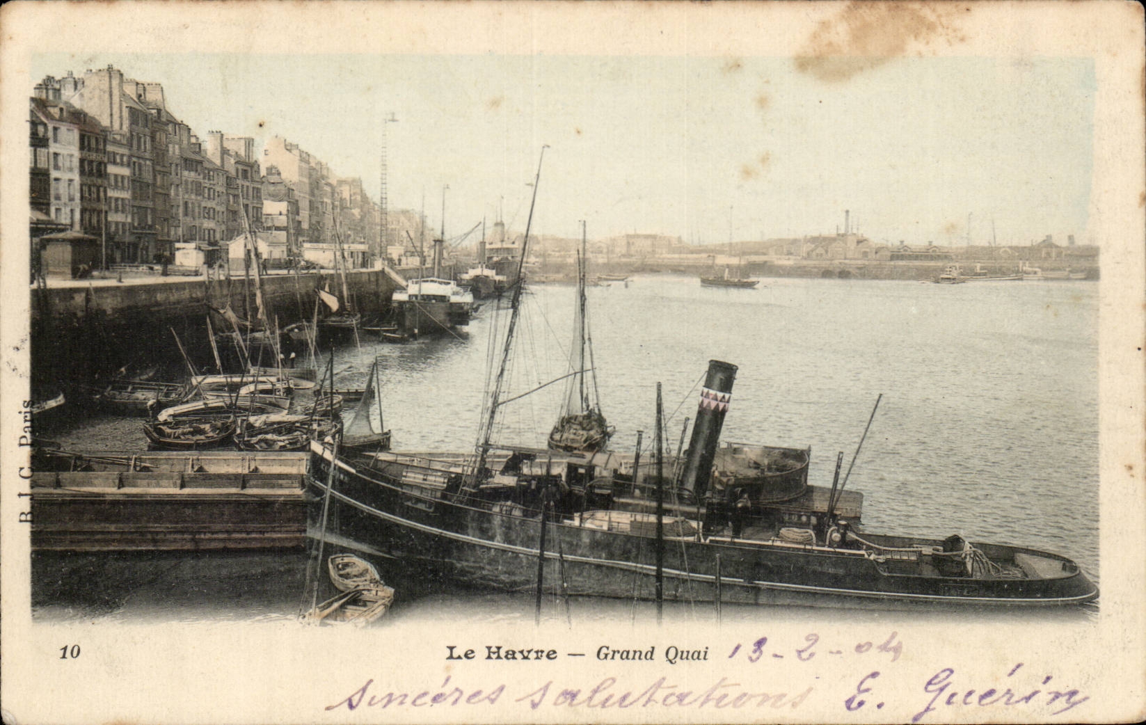 Le Havre - Quay grande - CPA